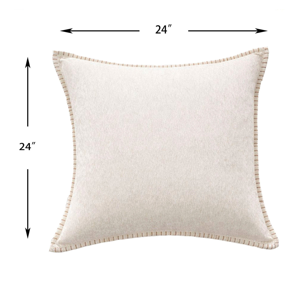 Modern European furniture - White Decorative Throw Pillows (2) - www.oroa.com