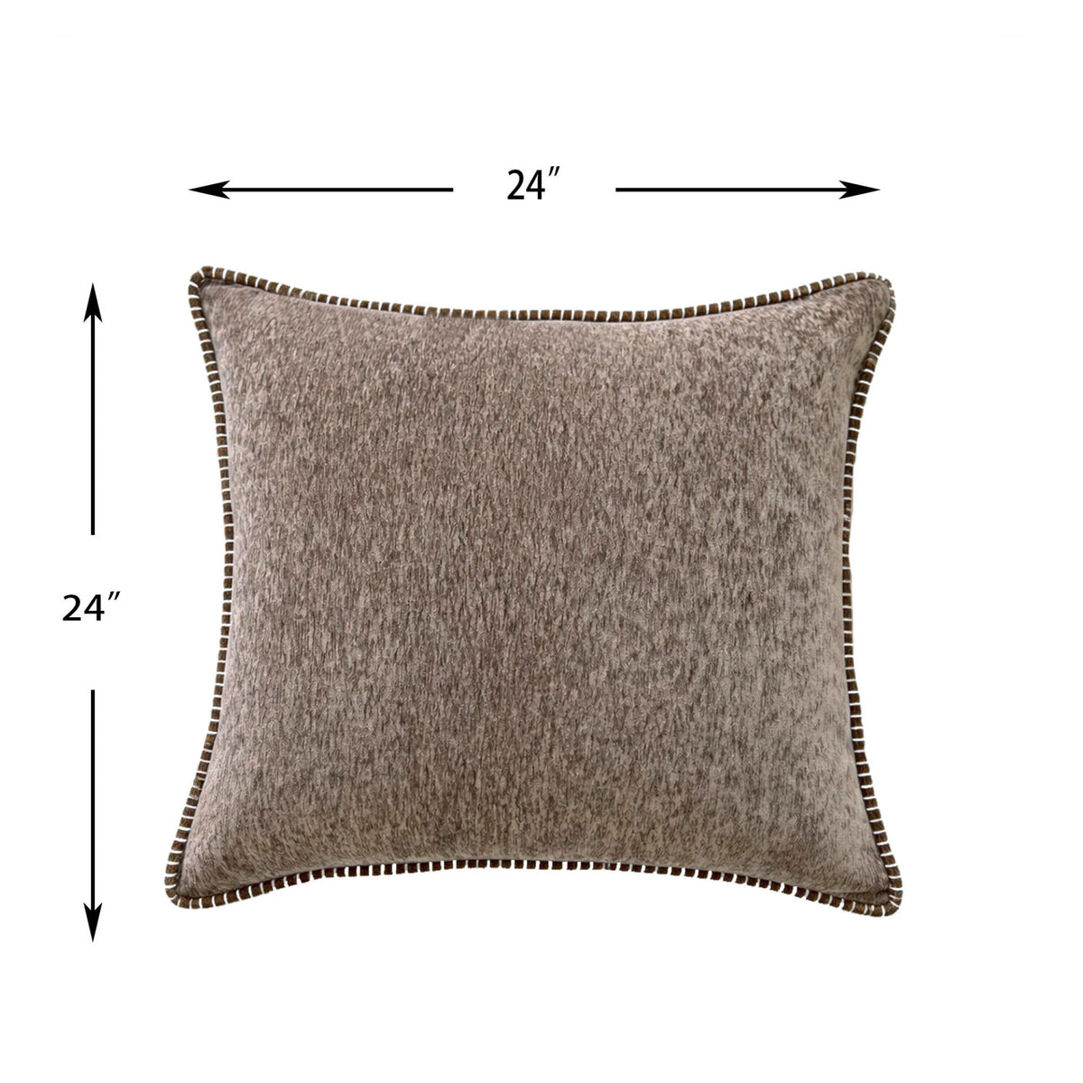 Modern European furniture - Camel Brown Textured Throw Pillows (2) - www.oroa.com