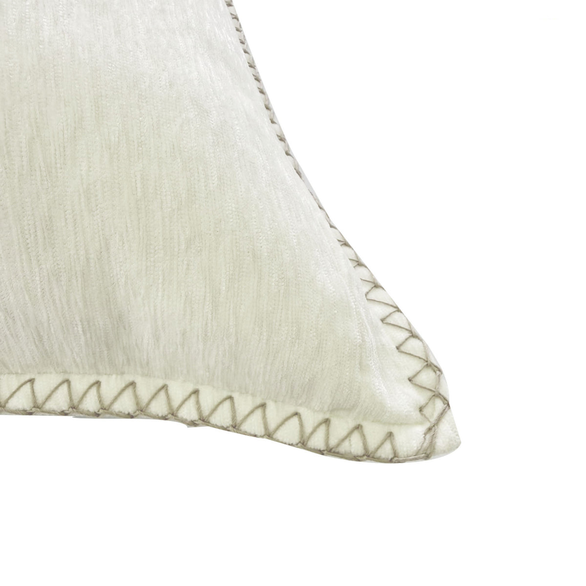 Modern European furniture - White Textured Throw Pillows (2) - www.oroa.com