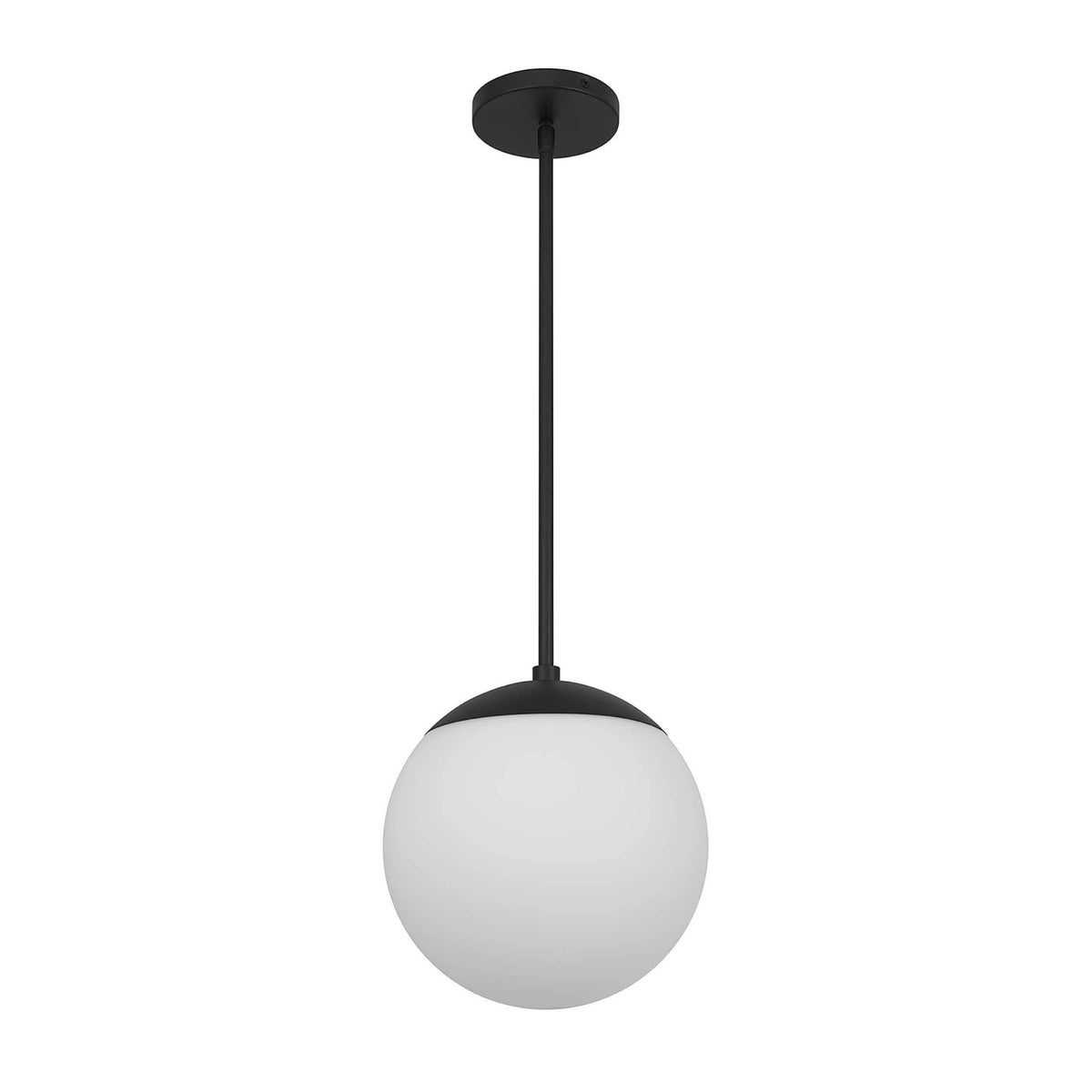 White Glass Globe Pendant Light | OROA