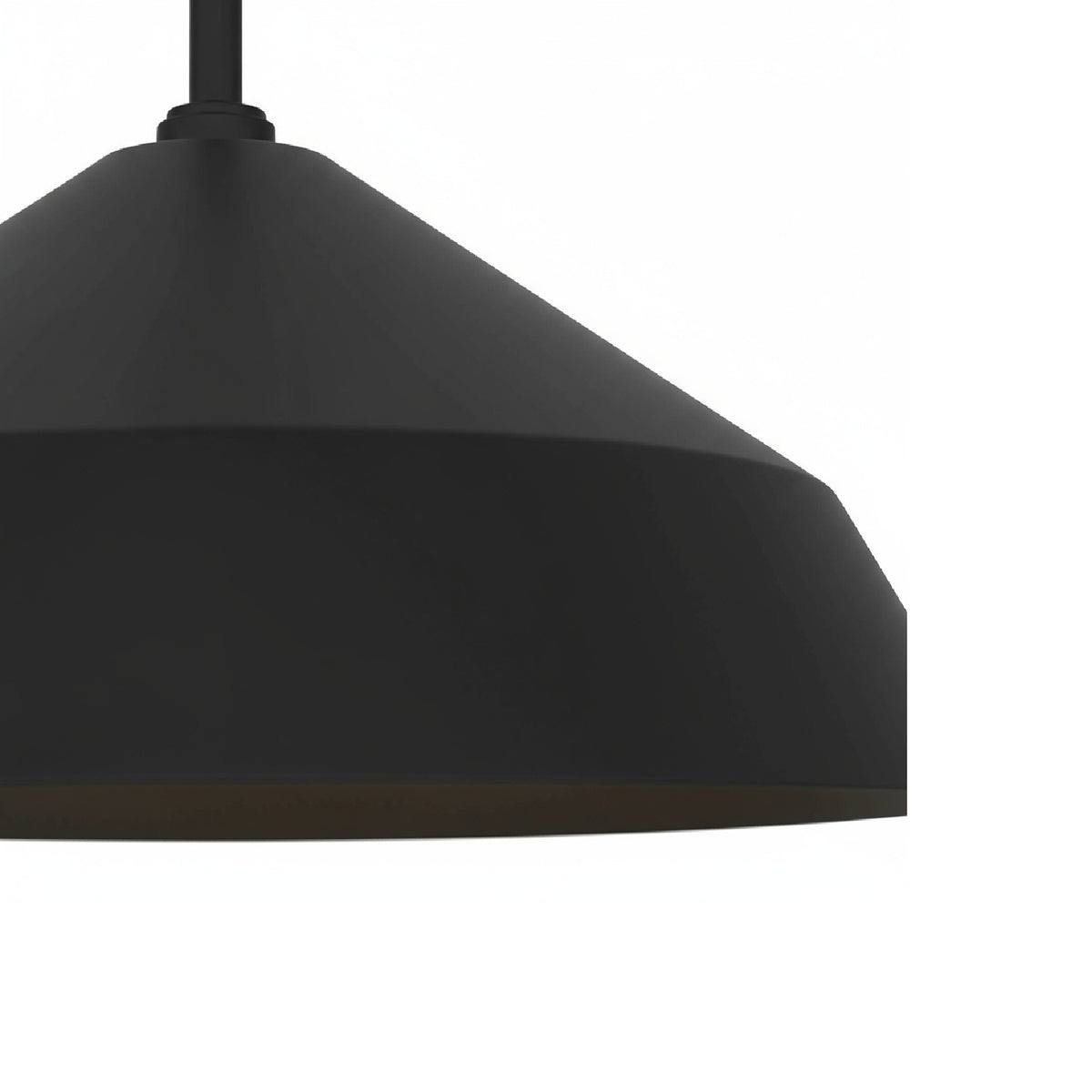 Integrated LED Black Pendant Lamp | OROA