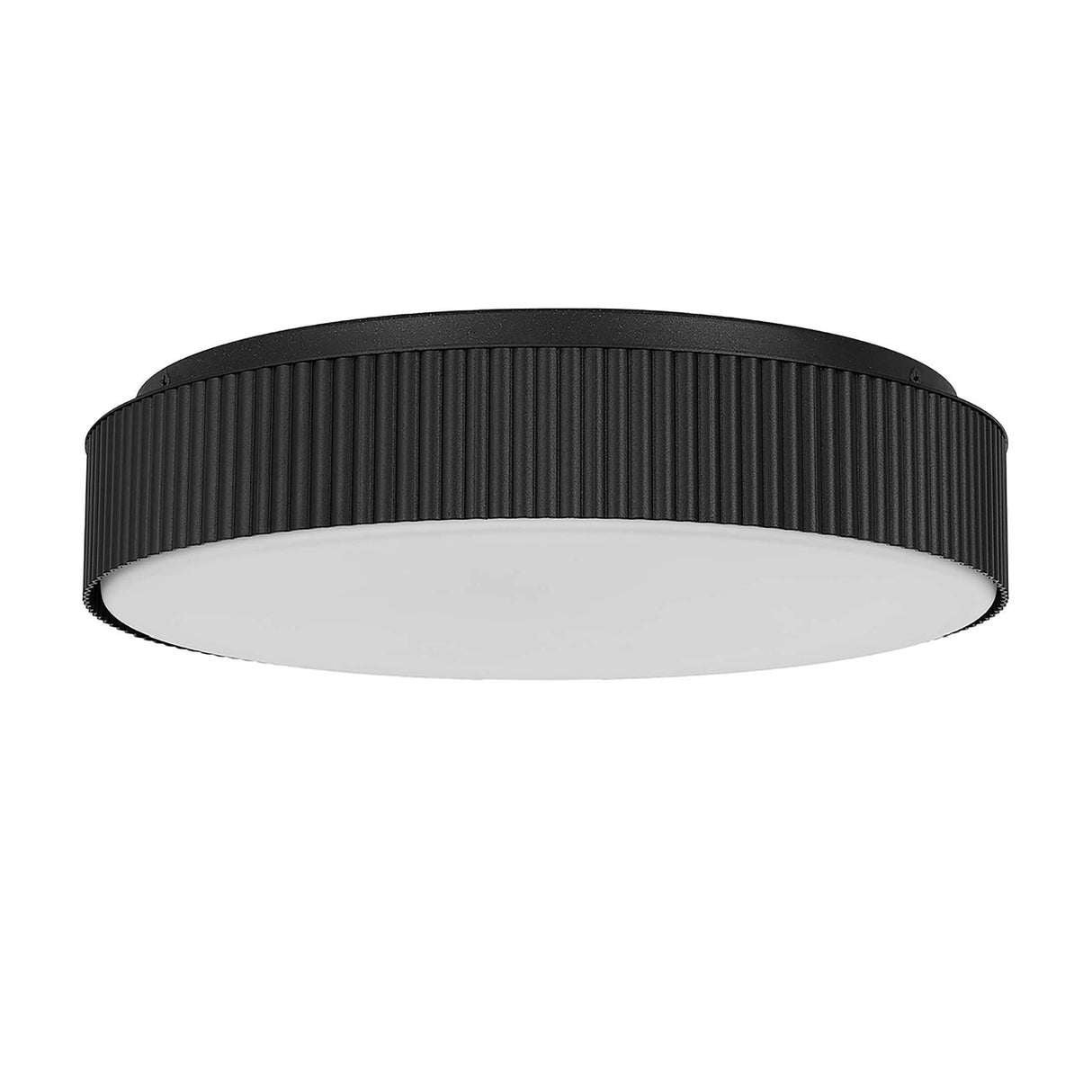 13" Black LED Flush Mount Ceiling Lamp | OROA
