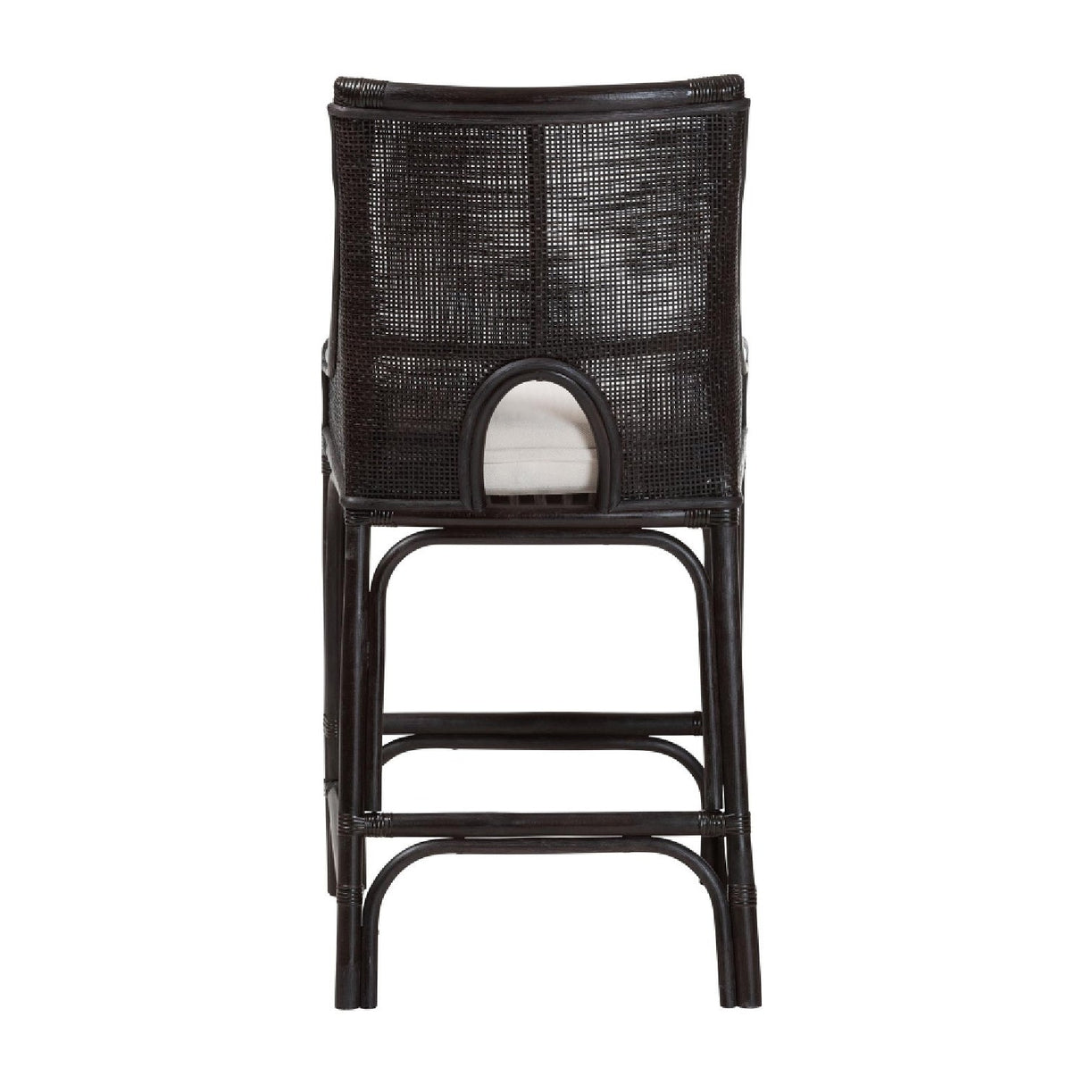 Modern European furniture - Rattan Sloped-Arm Counter Stool - www.oroa.com