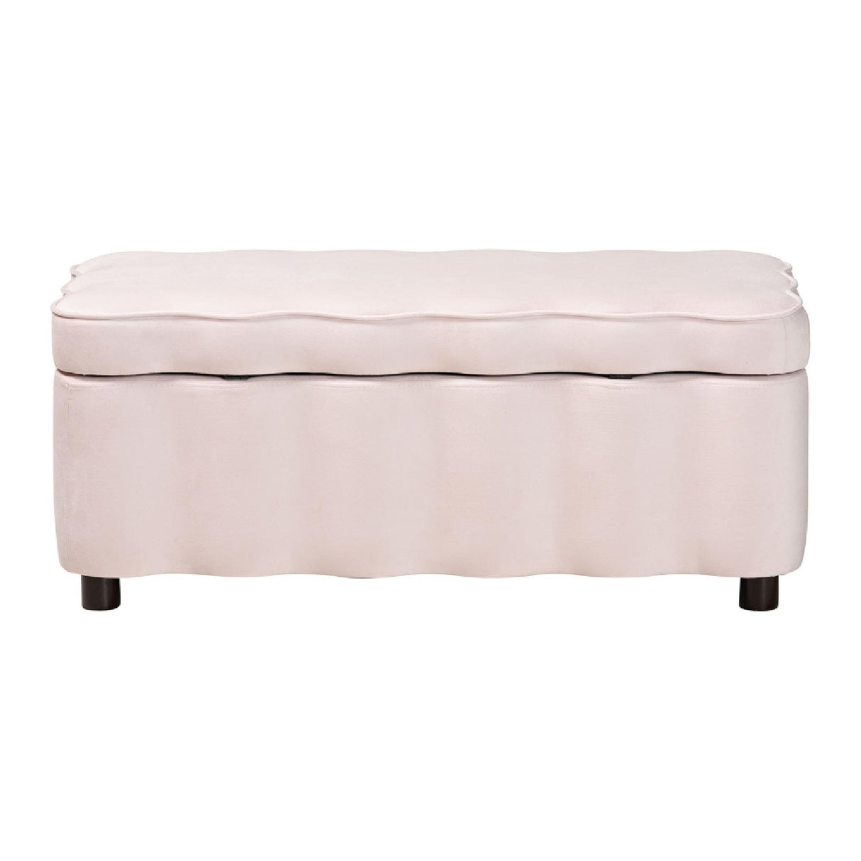 Modern European furniture - Velvet Storage Bench - www.oroa.com