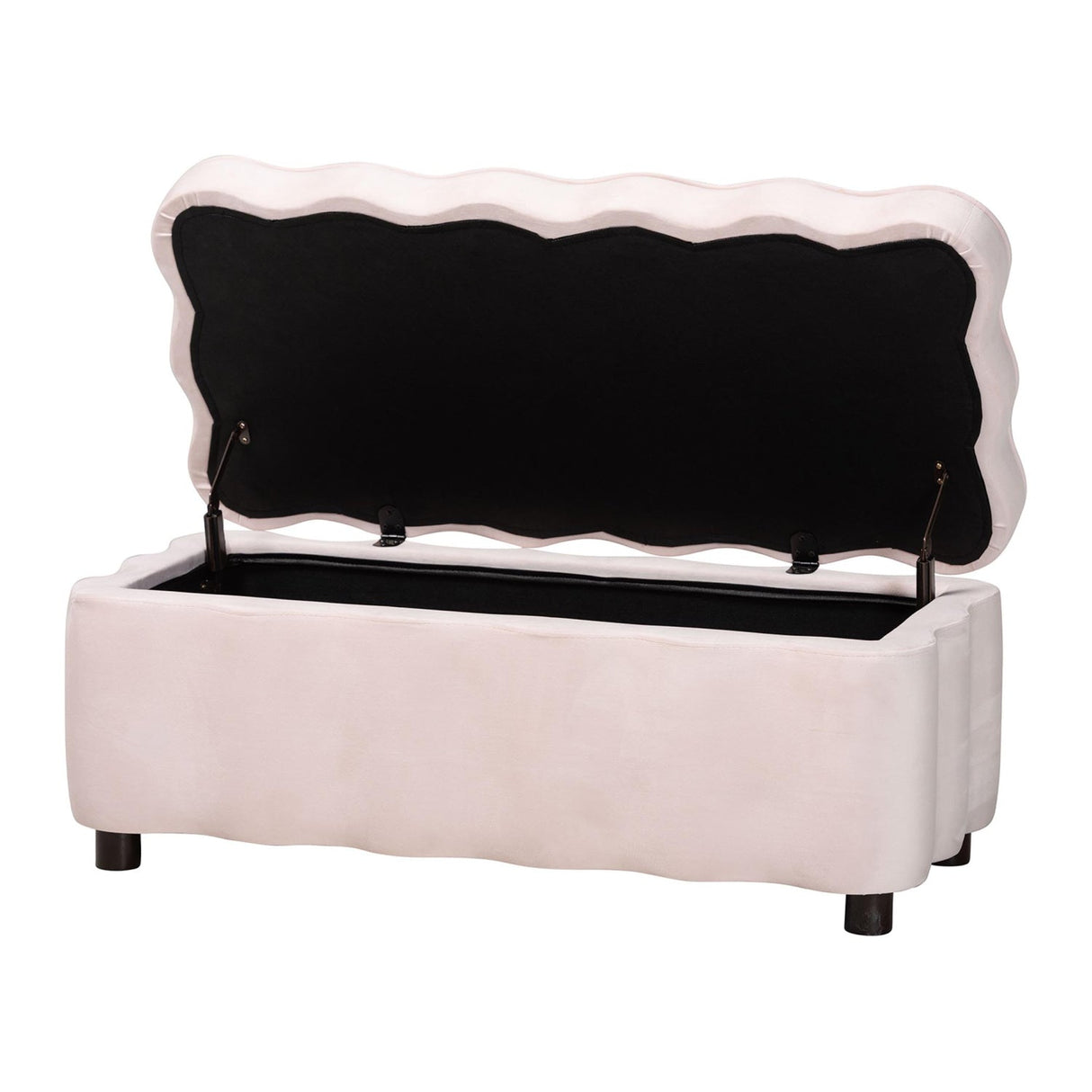 Modern European furniture - Velvet Storage Bench - www.oroa.com