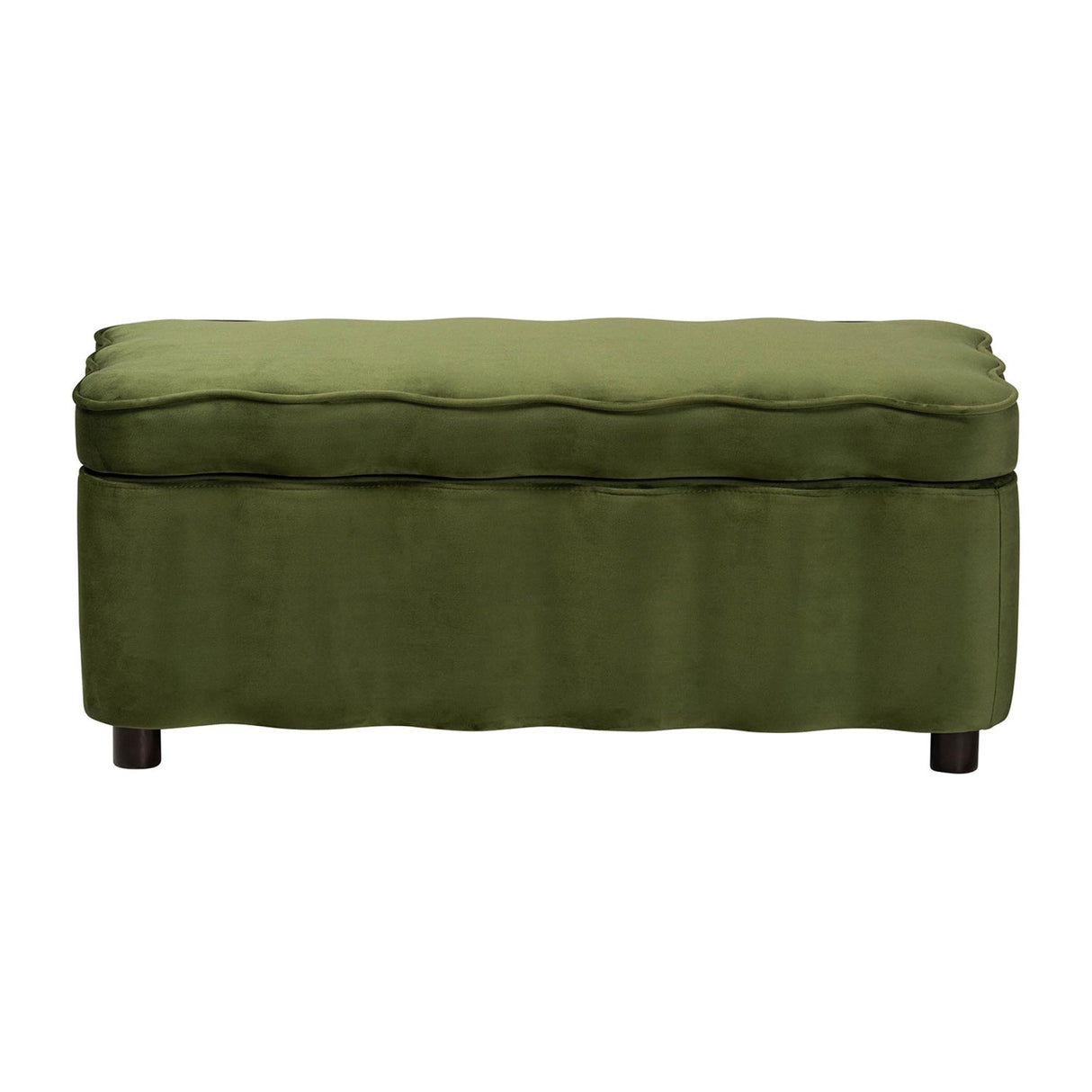 Modern European furniture - Velvet Storage Bench - www.oroa.com
