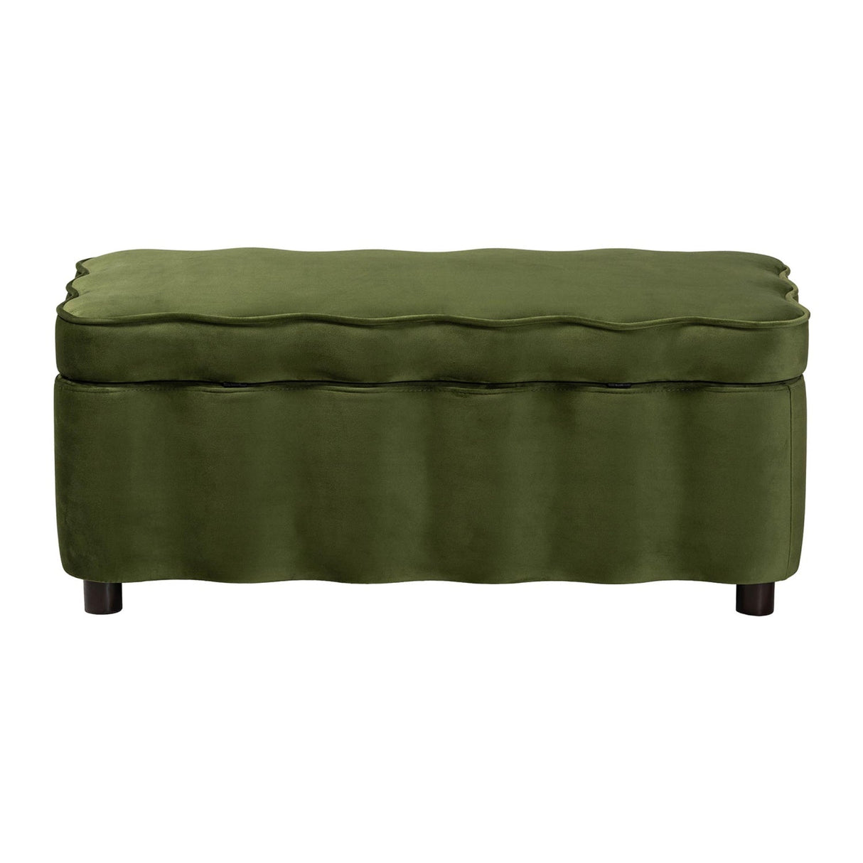 Modern European furniture - Velvet Storage Bench - www.oroa.com