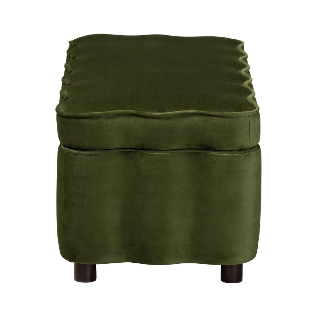 Modern European furniture - Velvet Storage Bench - www.oroa.com