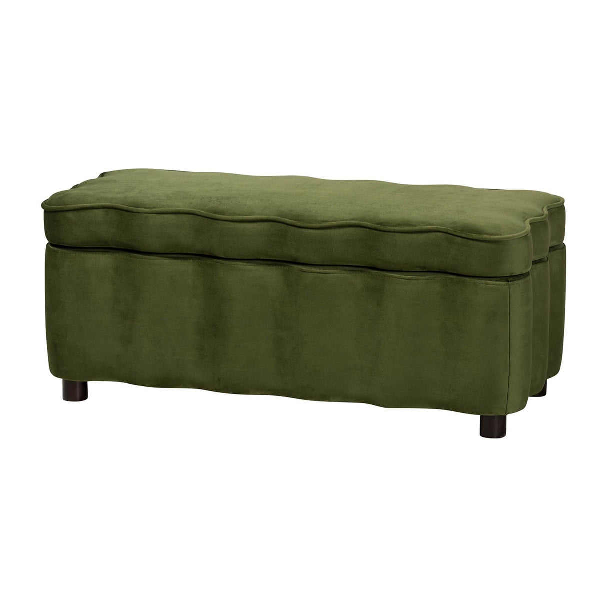 Modern European furniture - Velvet Storage Bench - www.oroa.com