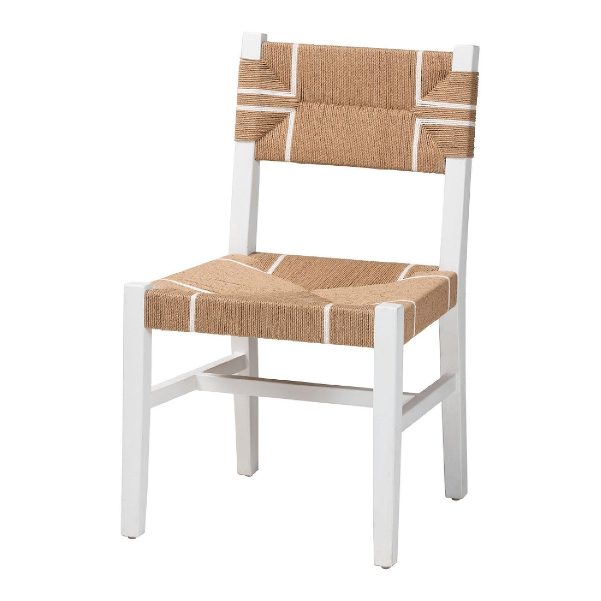 Modern European furniture - White Mahogany Bohemian Dining Chair - www.oroa.com