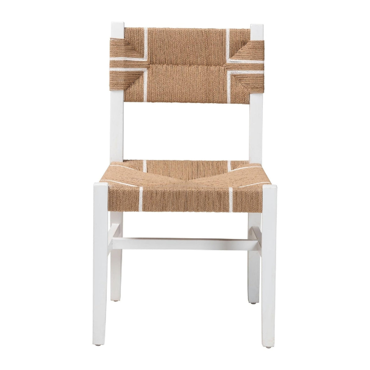 Modern European furniture - White Mahogany Bohemian Dining Chair - www.oroa.com