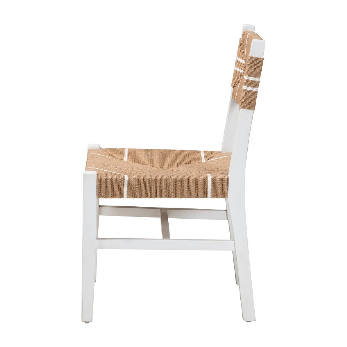 Modern European furniture - White Mahogany Bohemian Dining Chair - www.oroa.com