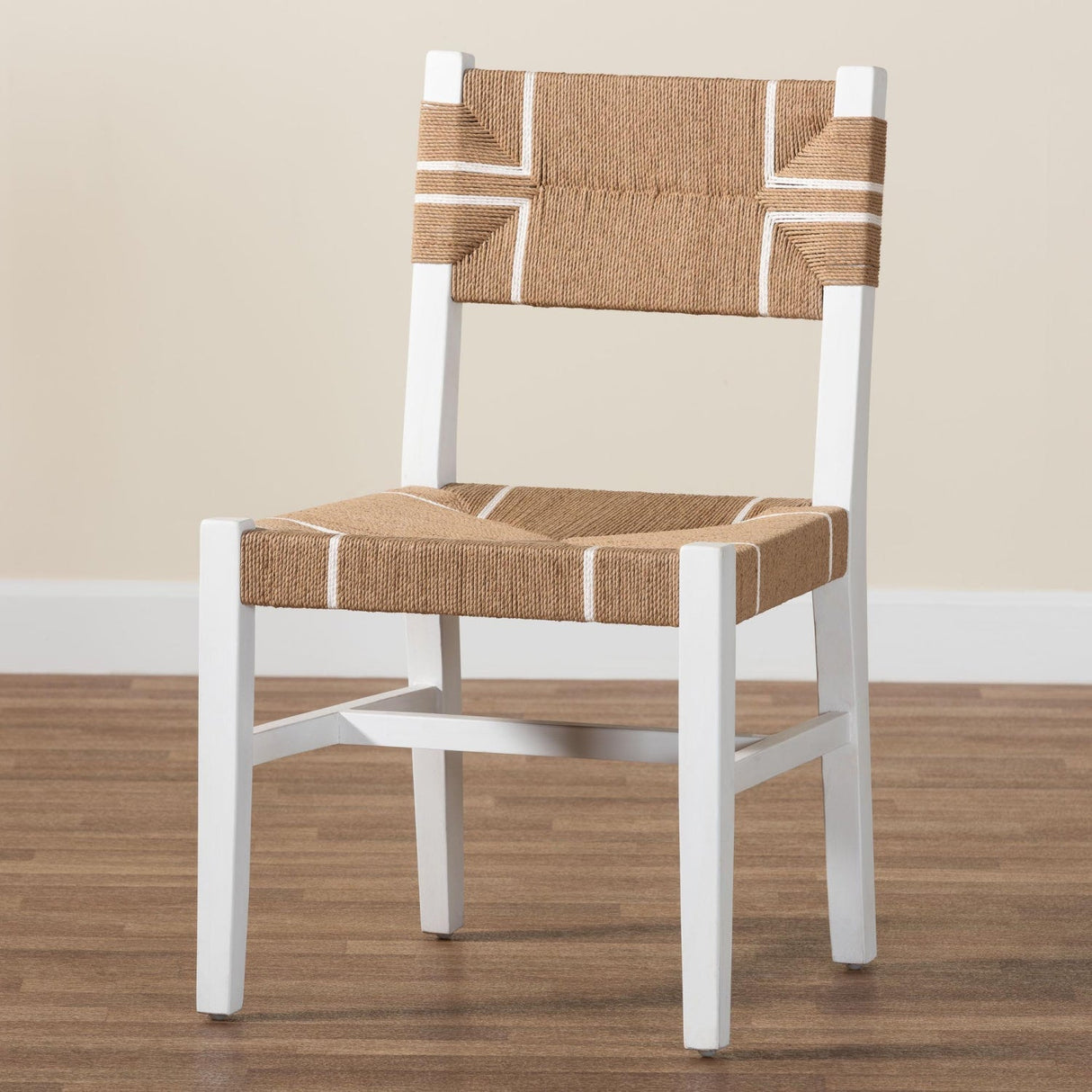 Modern European furniture - White Mahogany Bohemian Dining Chair - www.oroa.com