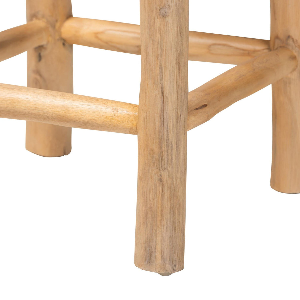 Modern European furniture - Rustic Leather Counter Stool - www.oroa.com