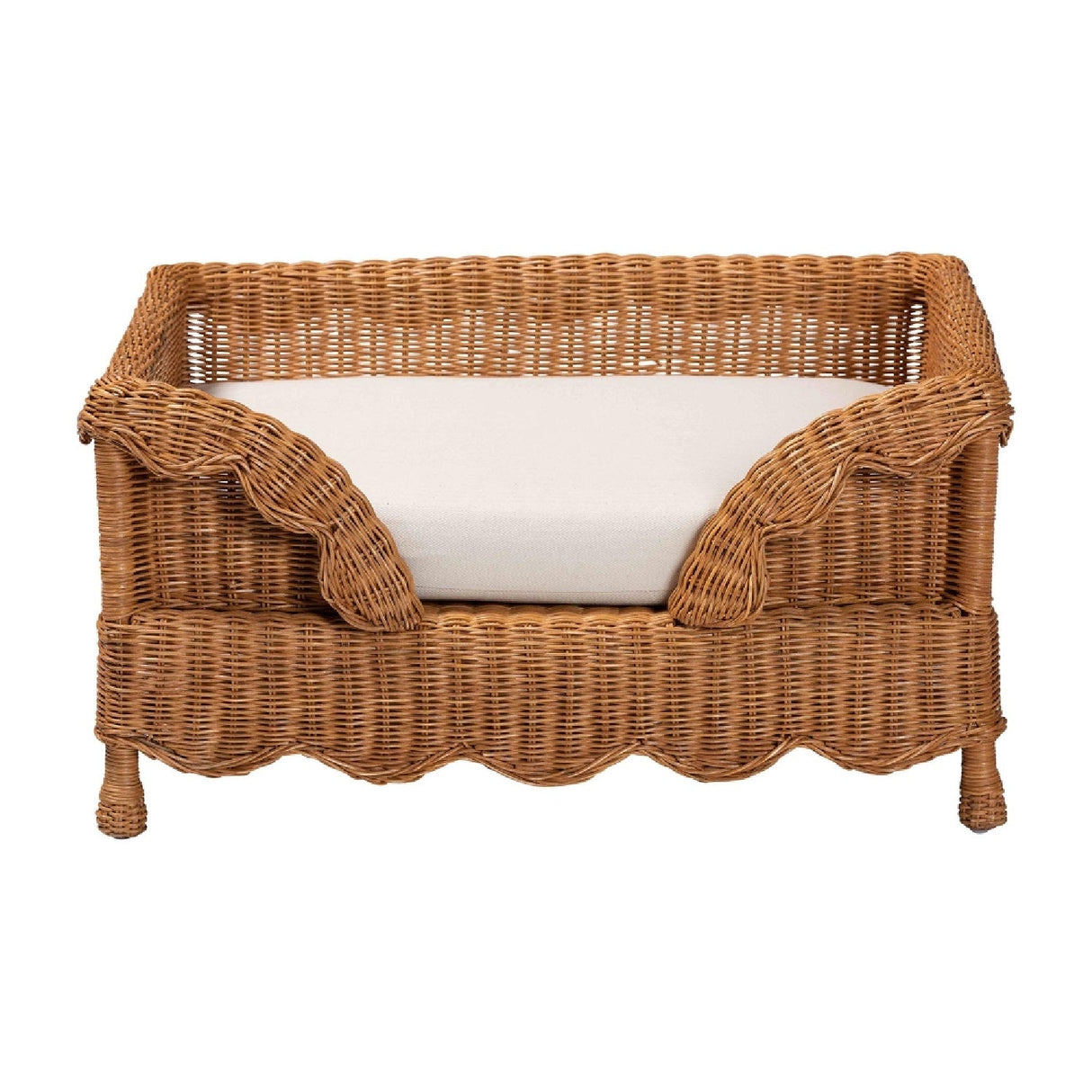 Modern European furniture - Natural Rattan Pet Bed - www.oroa.com
