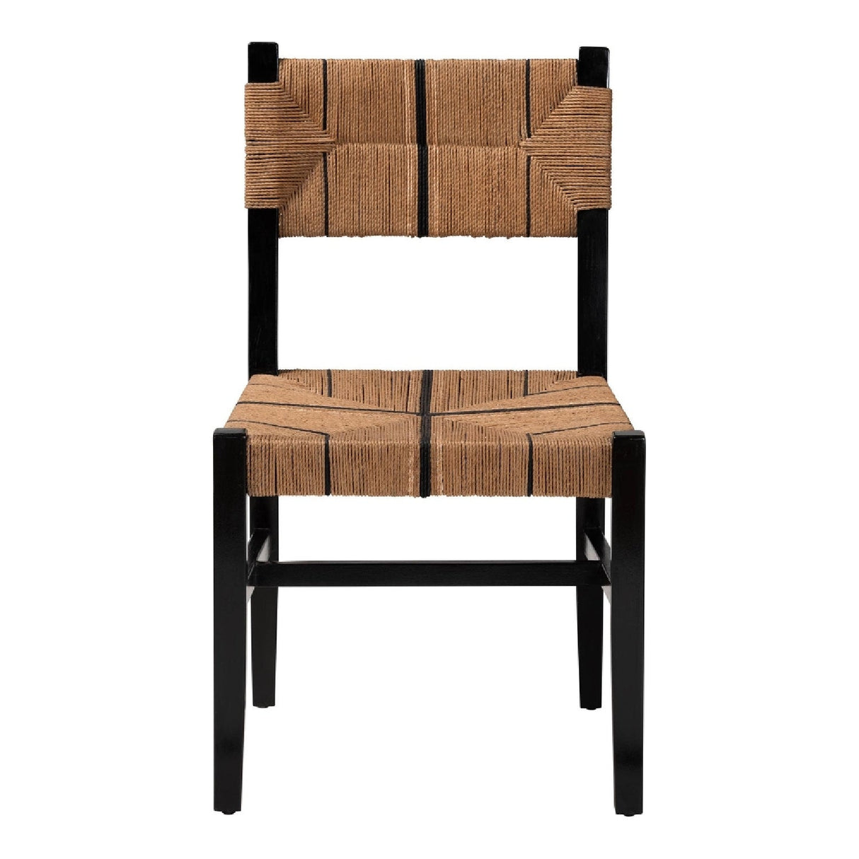 Modern European furniture - Black Mahogany Bohemian Dining Chair - www.oroa.com