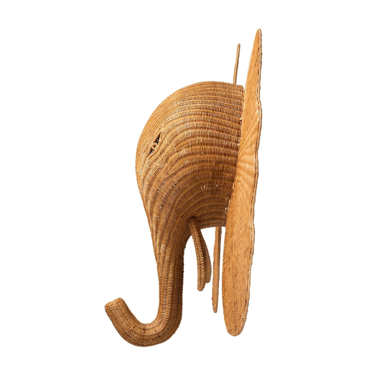 Rattan Elephant Wall Decor | OROA Kids Elissa