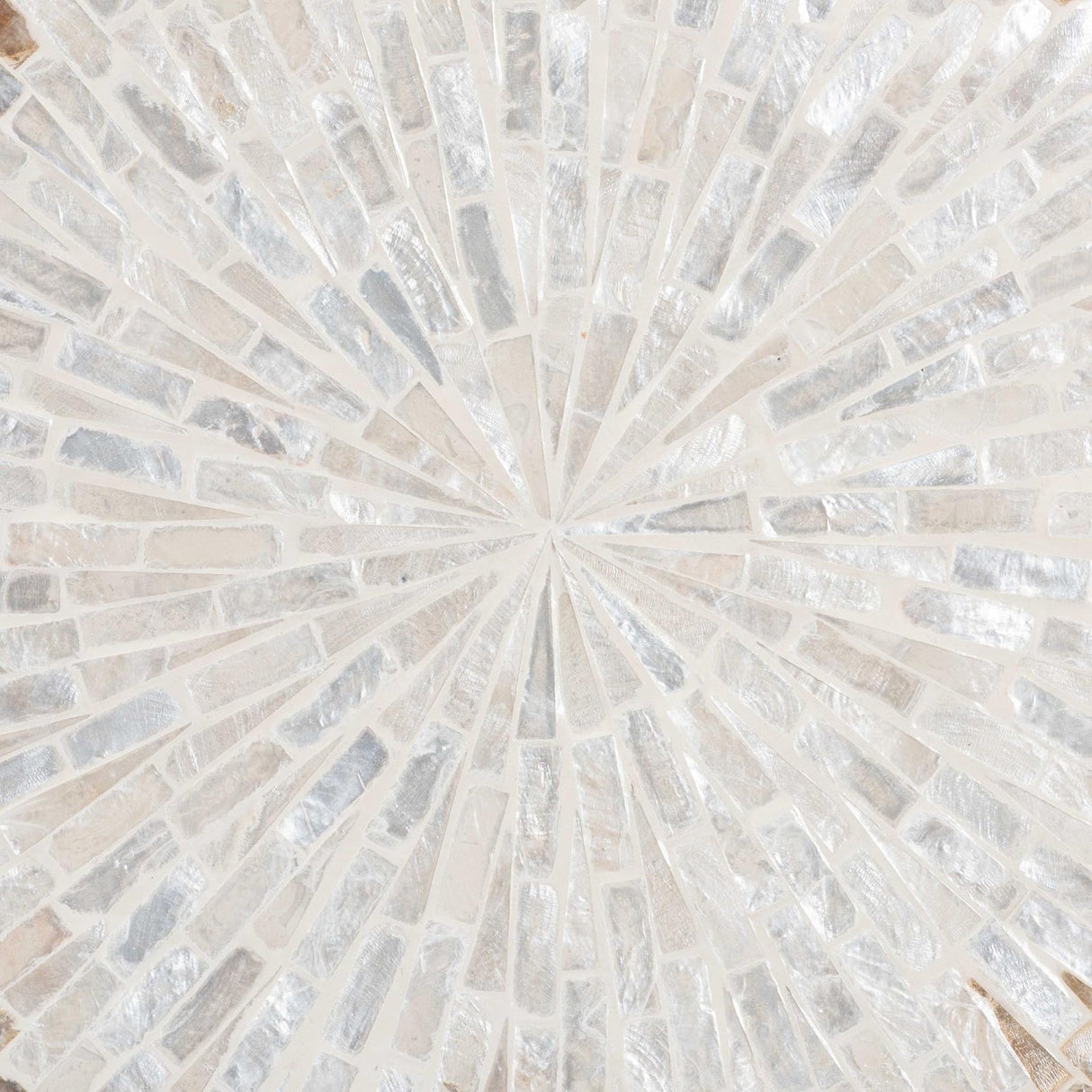 Modern European furniture - Capiz Shell Scalloped End Table - www.oroa.com