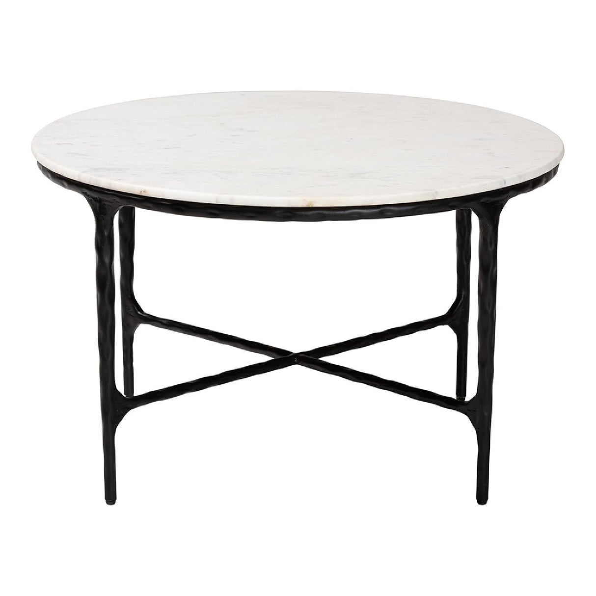 Modern European furniture - Round White Marble Coffee Table - www.oroa.com