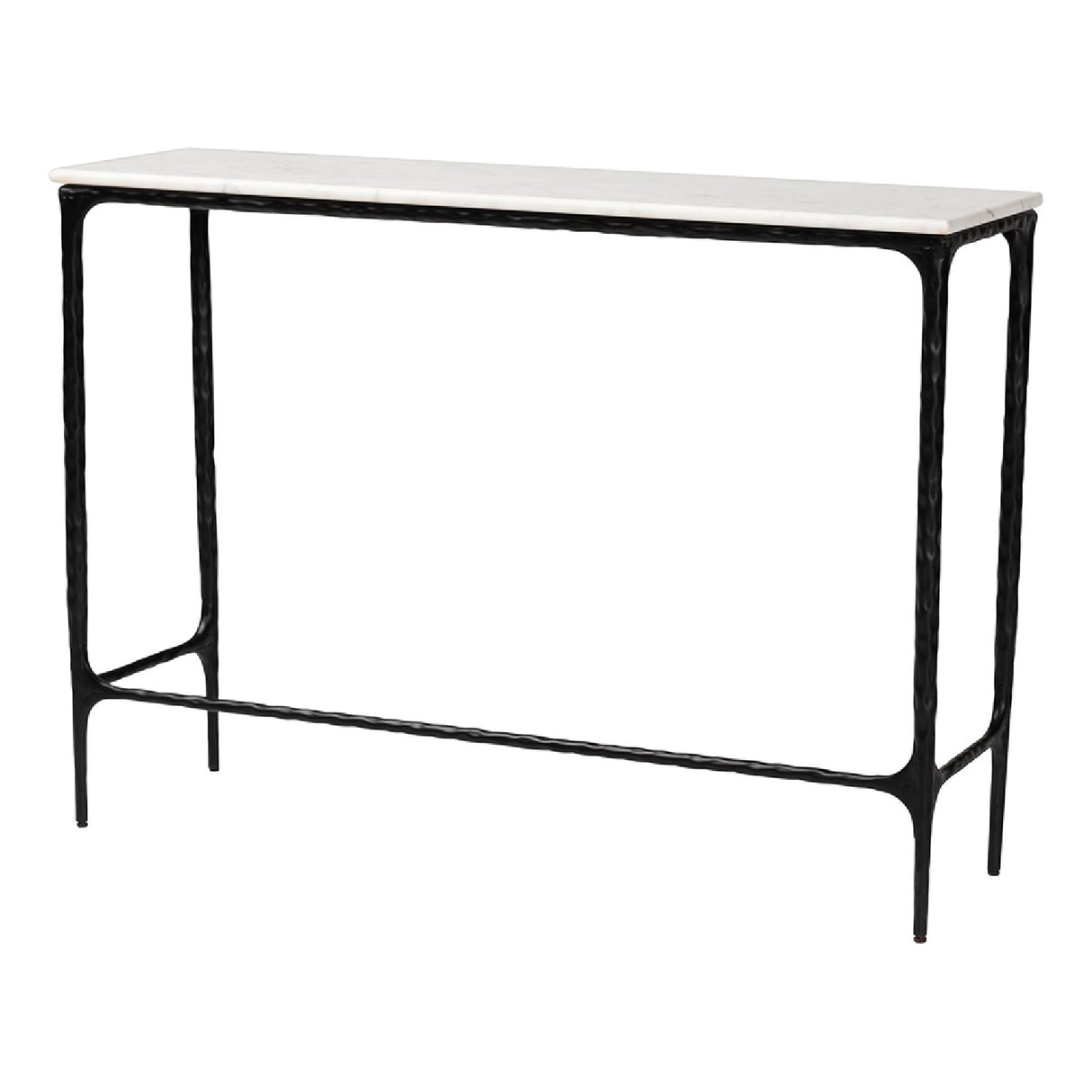 Modern European furniture - White Marble Console Table - www.oroa.com | Oroa.com