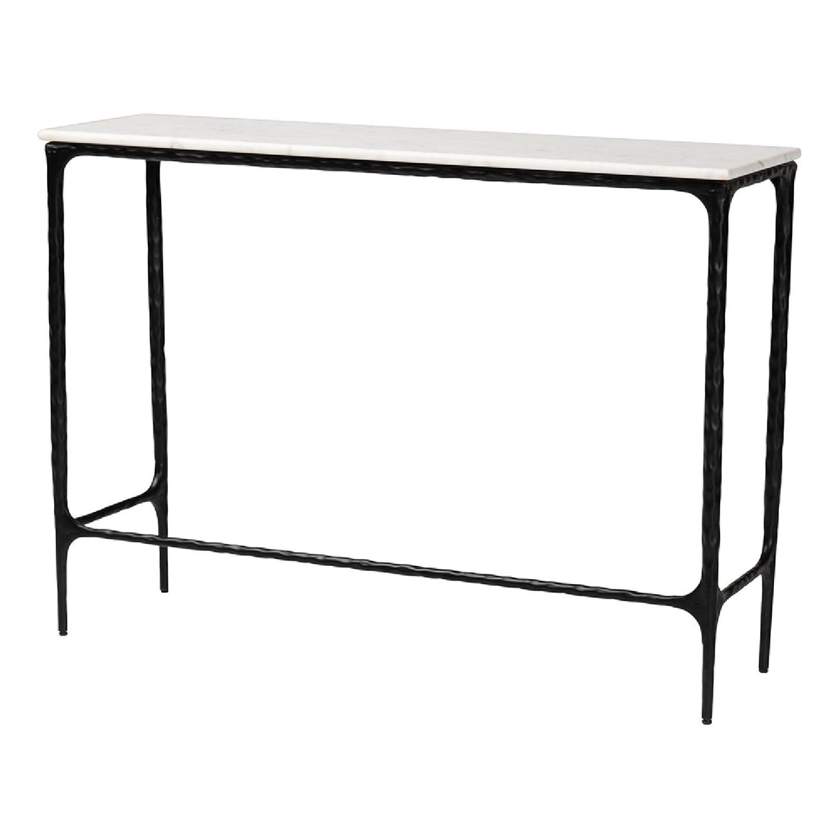 Modern European furniture - White Marble Console Table - www.oroa.com