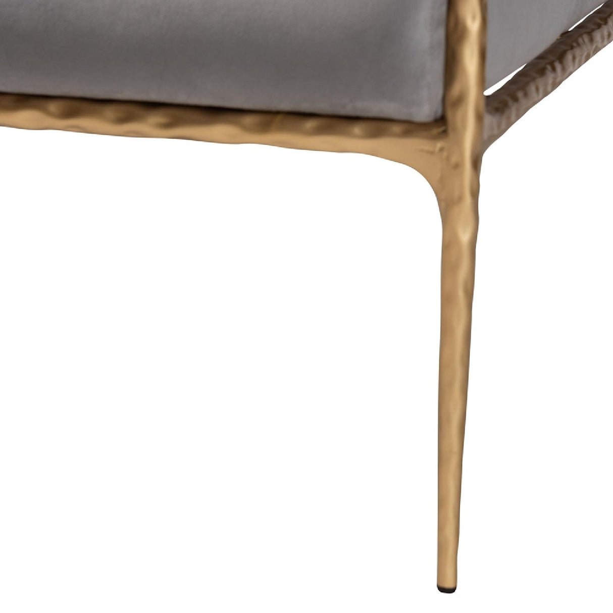 Modern European furniture - Gray Velvet Lounge Chair - www.oroa.com