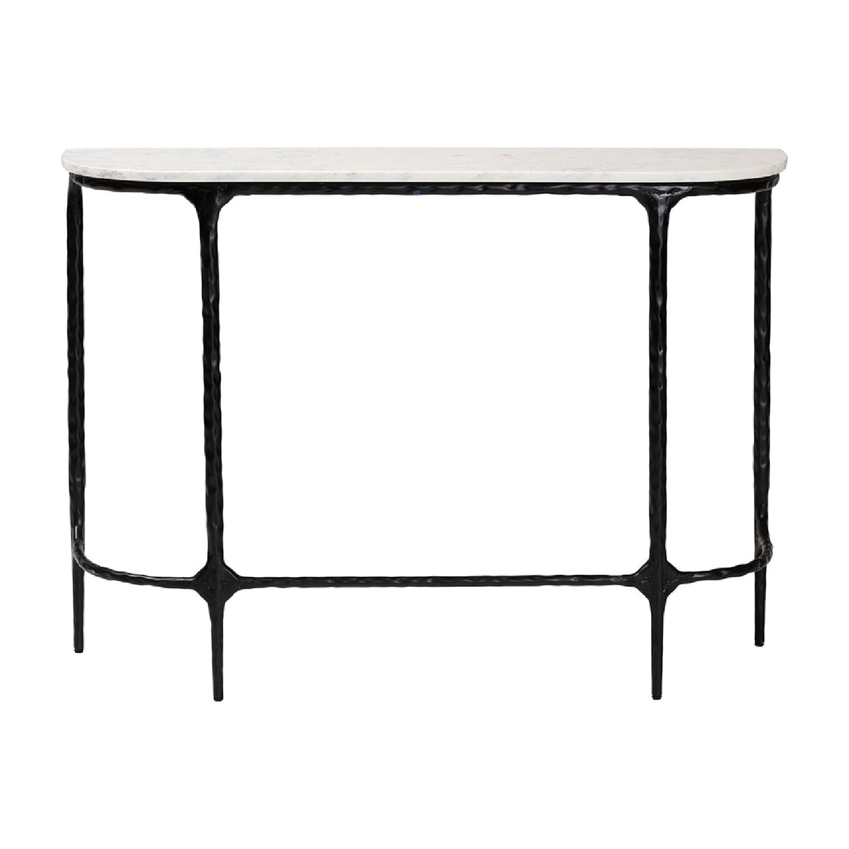 Modern European furniture - White Marble Console Table - www.oroa.com