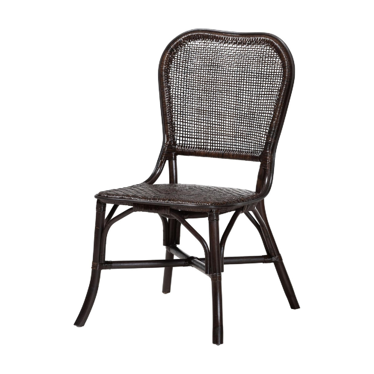 Modern European furniture - Latticed Back Rattan Dining Chair - www.oroa.com | Oroa.com
