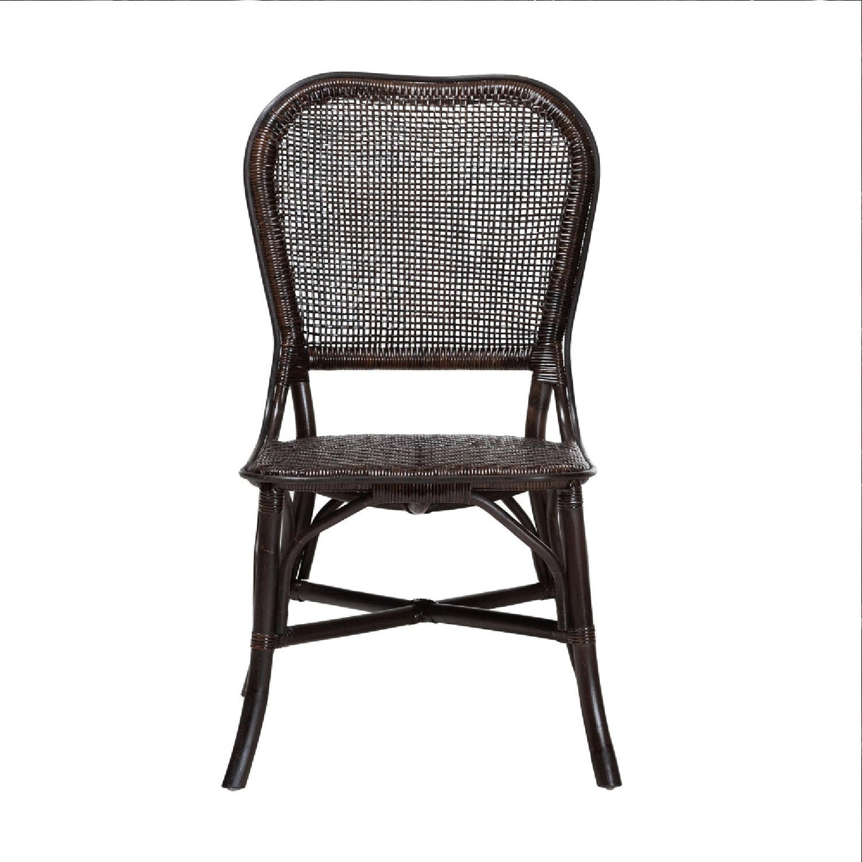 Modern European furniture - Latticed Back Rattan Dining Chair - www.oroa.com