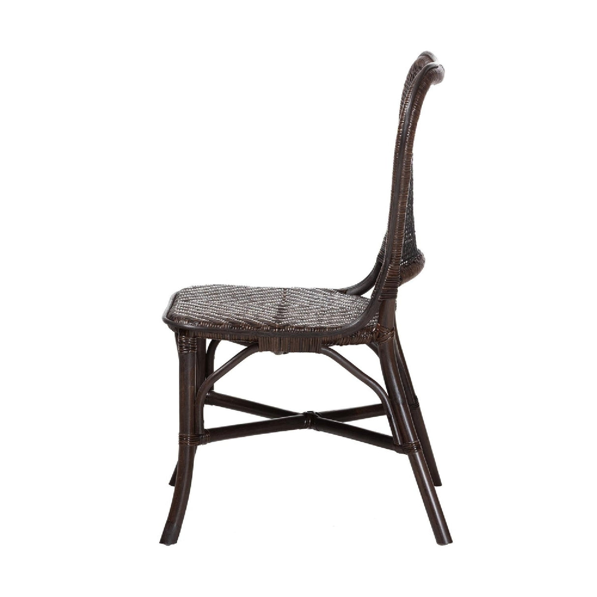 Modern European furniture - Latticed Back Rattan Dining Chair - www.oroa.com