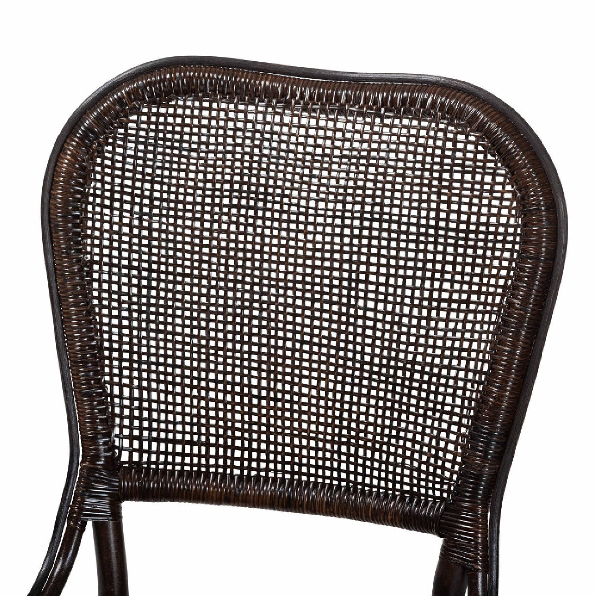 Modern European furniture - Latticed Back Rattan Dining Chair - www.oroa.com