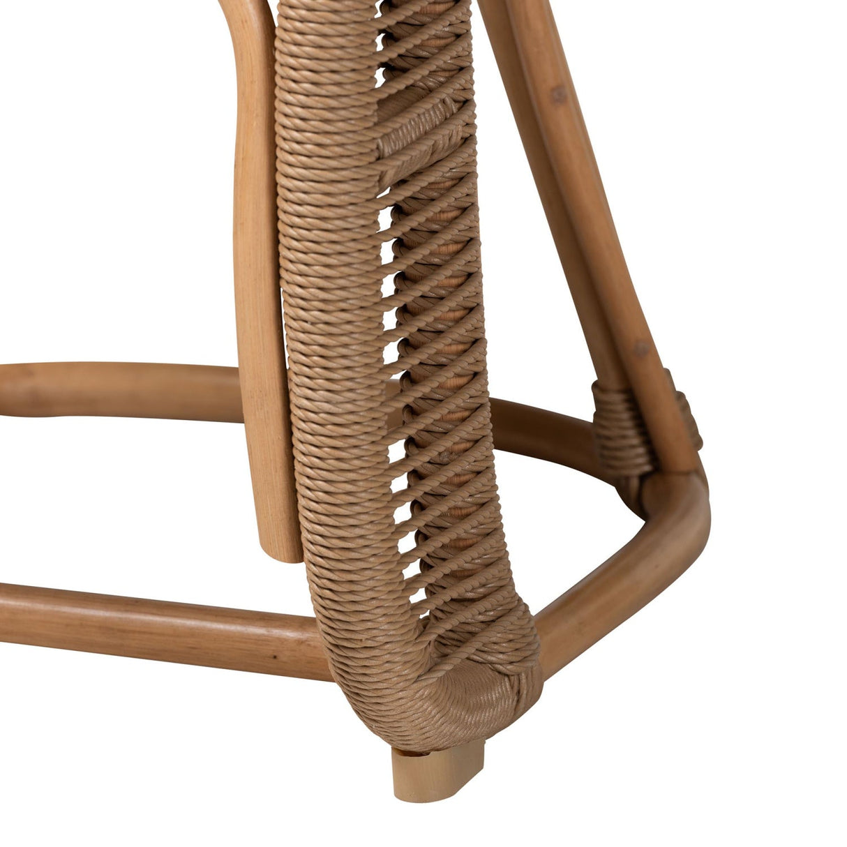 Modern European furniture - Rattan Indoor/Outdoor Barrel-Back Accent Chair - www.oroa.com