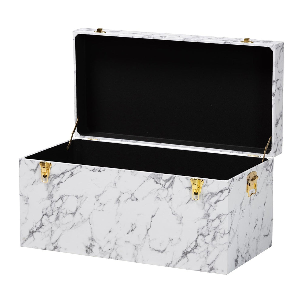 Modern European furniture - Marble Vinyl Storage Trunk - www.oroa.com