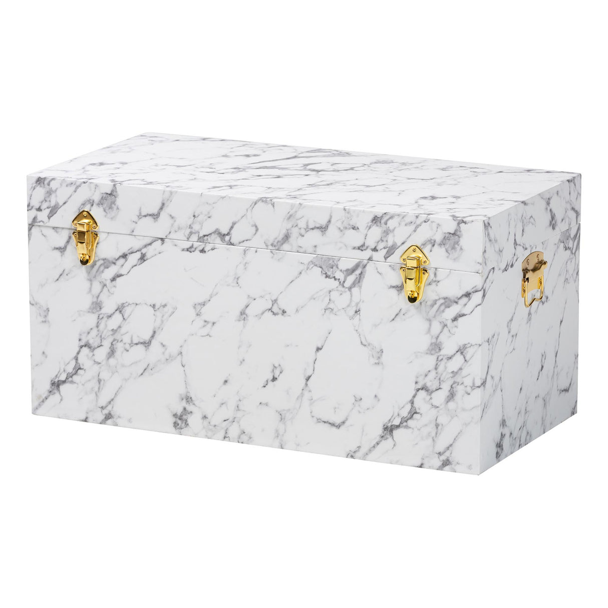 Modern European furniture - Marble Vinyl Storage Trunk - www.oroa.com