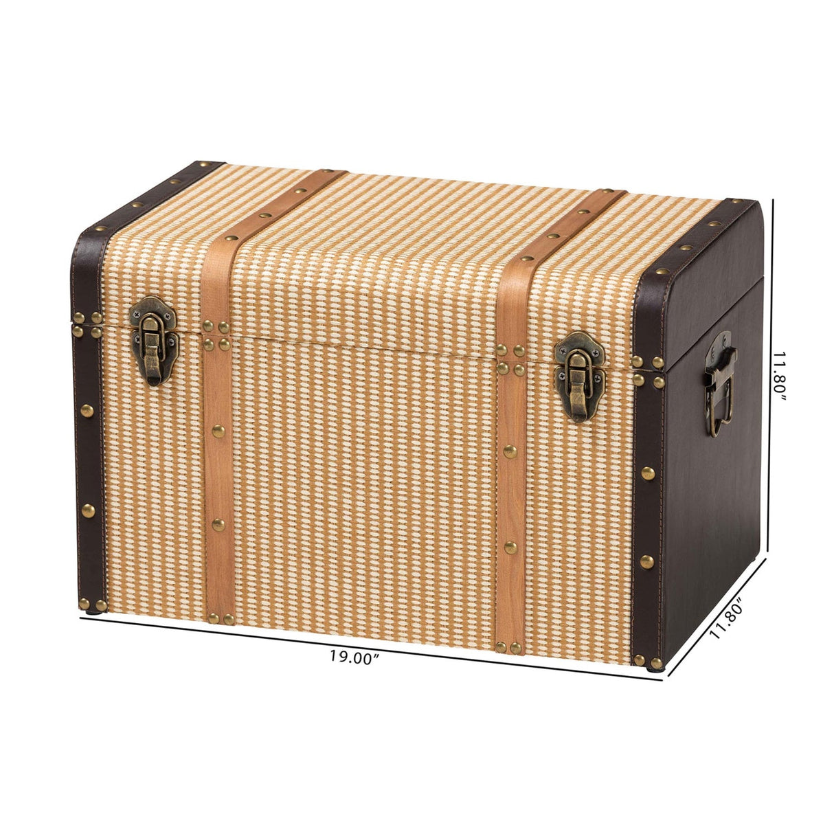 Modern European furniture -Solid Wood Storage Trunk - www.oroa.com