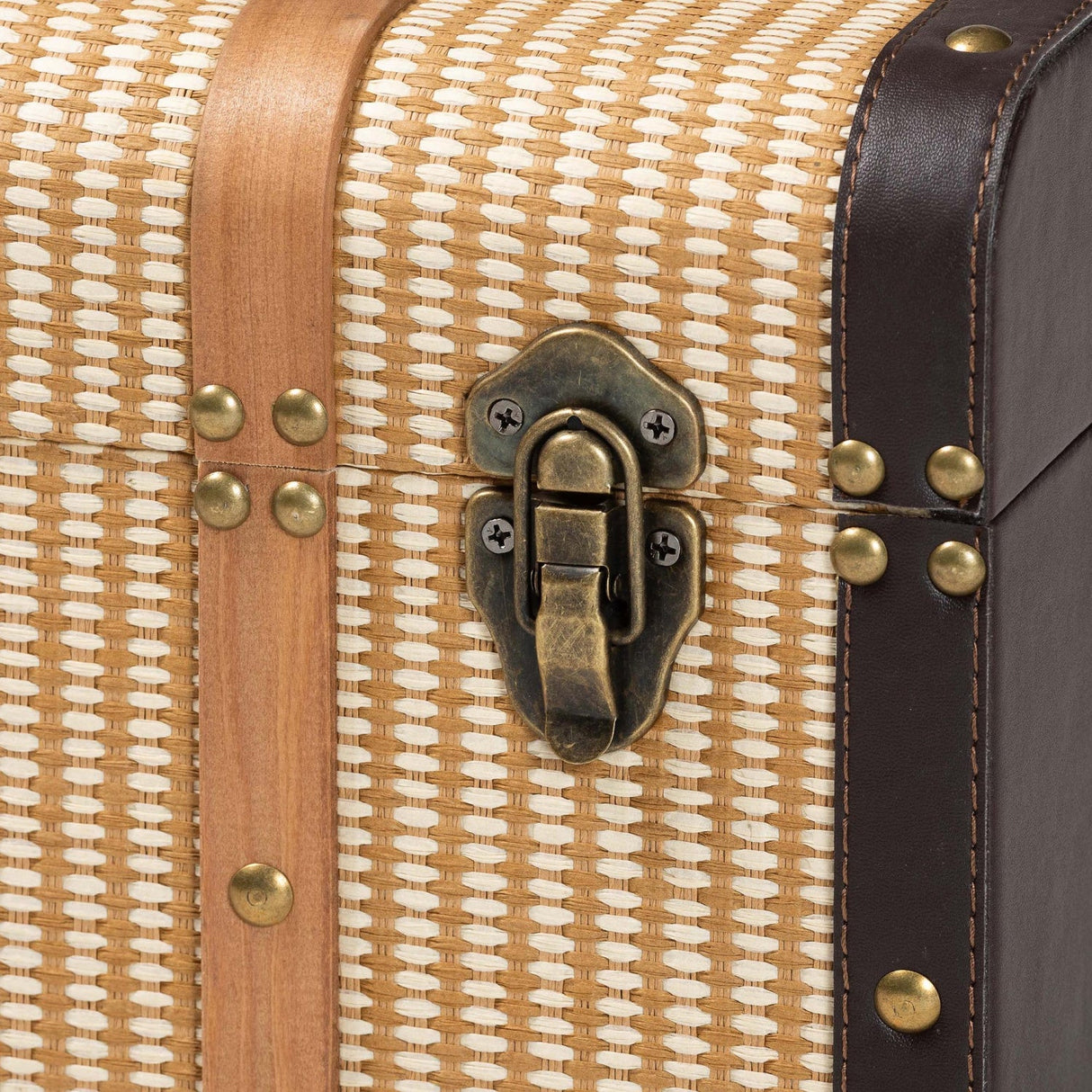 Modern European furniture -Solid Wood Storage Trunk - www.oroa.com