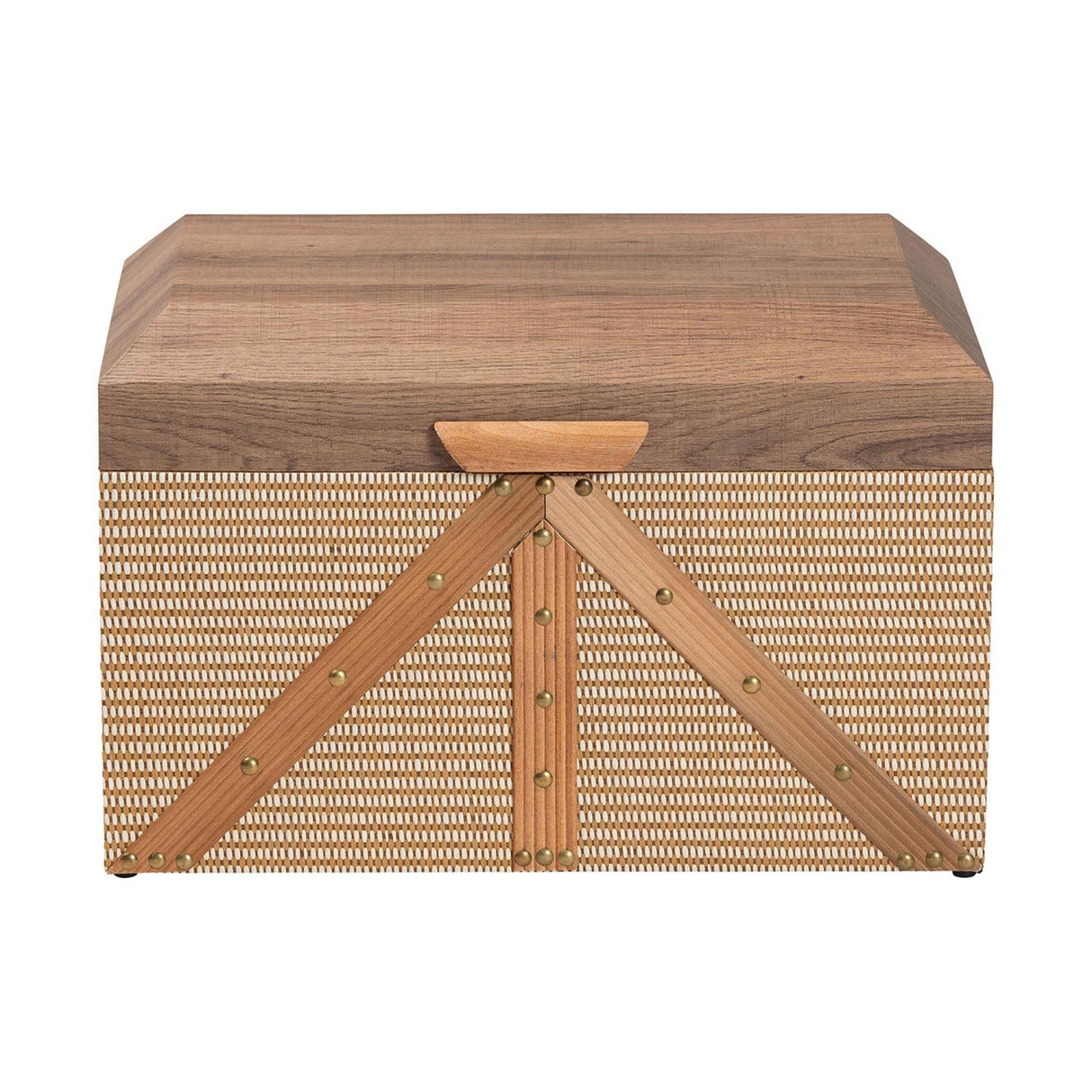 Modern European furniture - Woven Exterior Storage Trunk - www.oroa.com