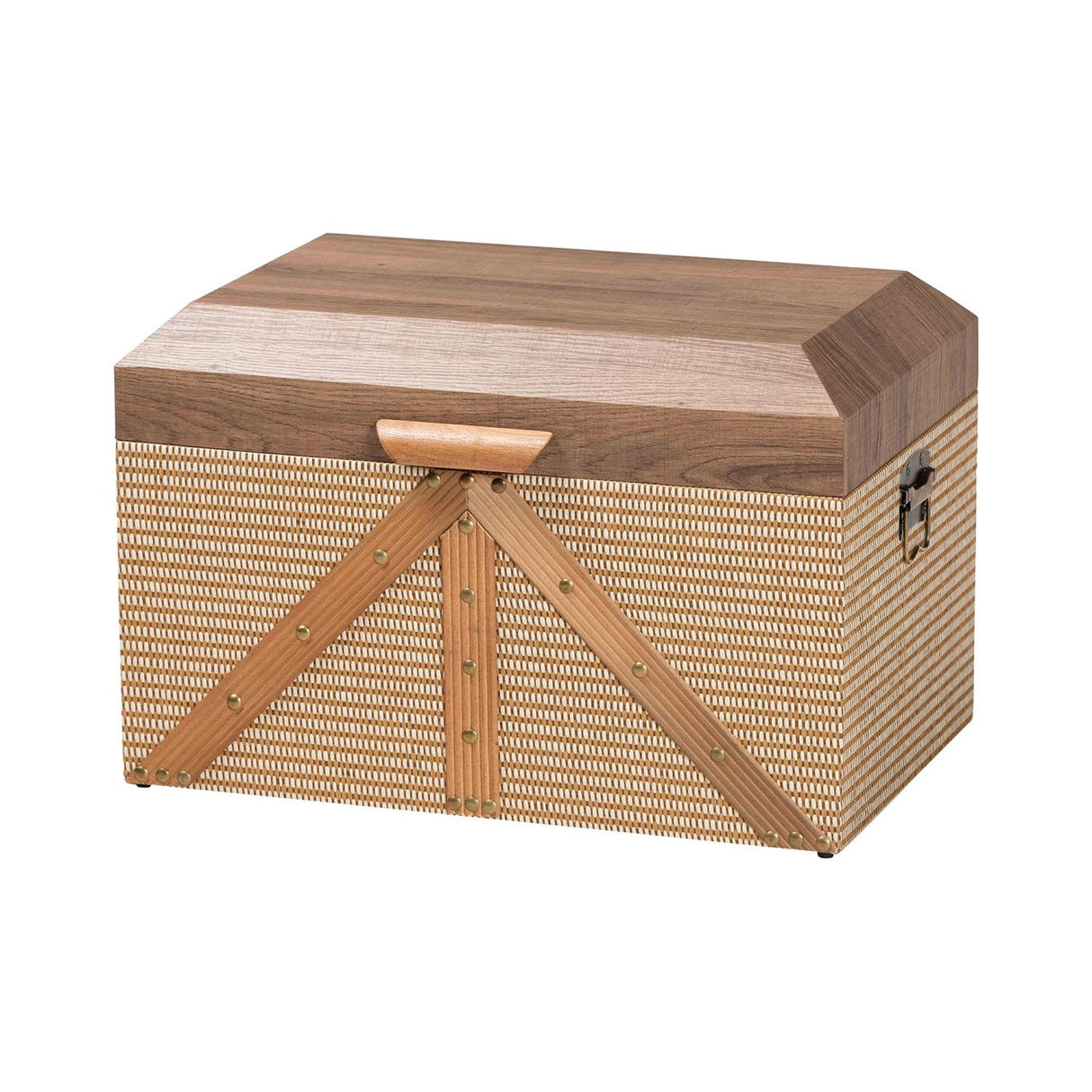 Modern European furniture - Woven Exterior Storage Trunk - www.oroa.com