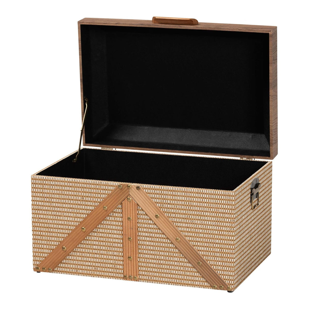 Modern European furniture - Woven Exterior Storage Trunk - www.oroa.com