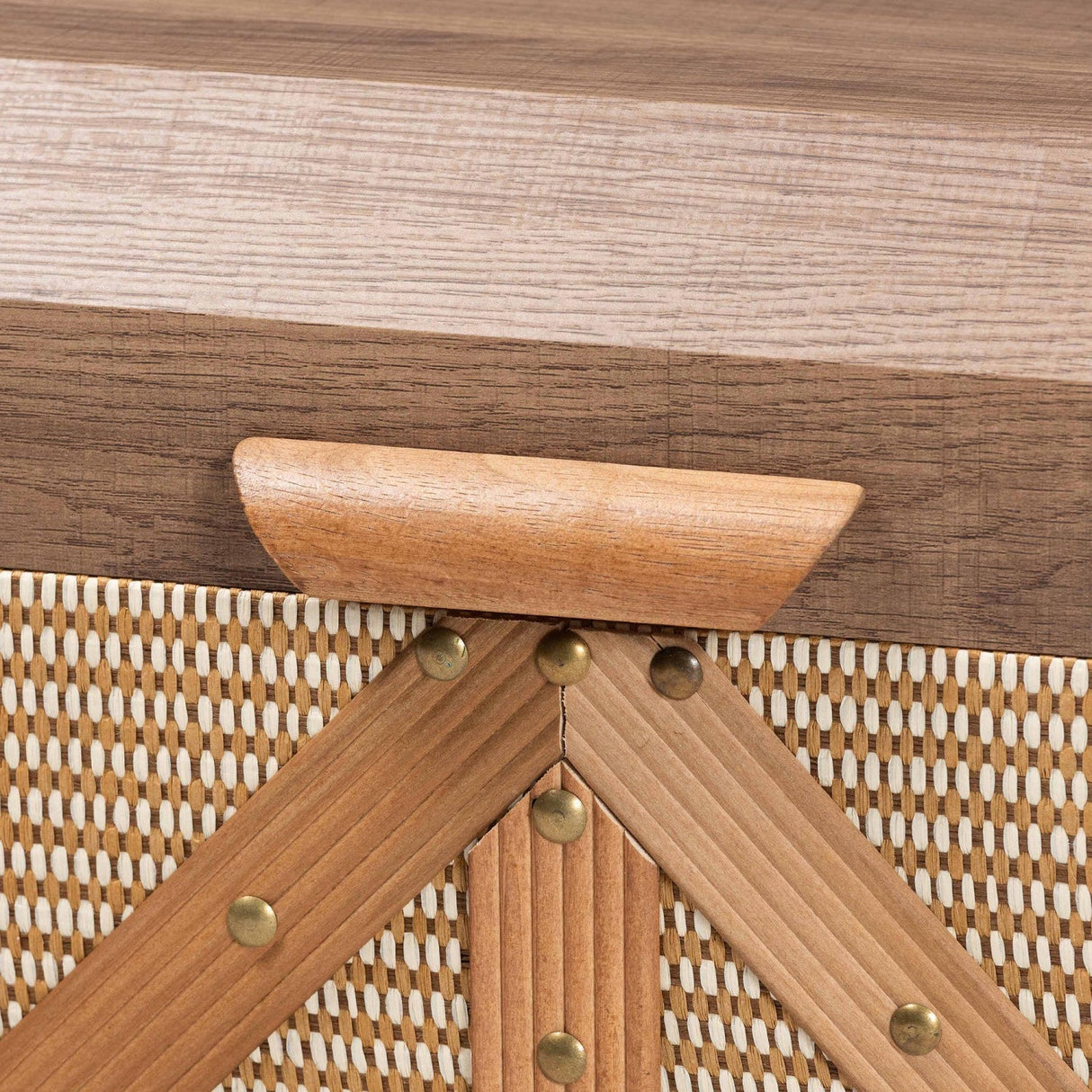 Modern European furniture - Woven Exterior Storage Trunk - www.oroa.com