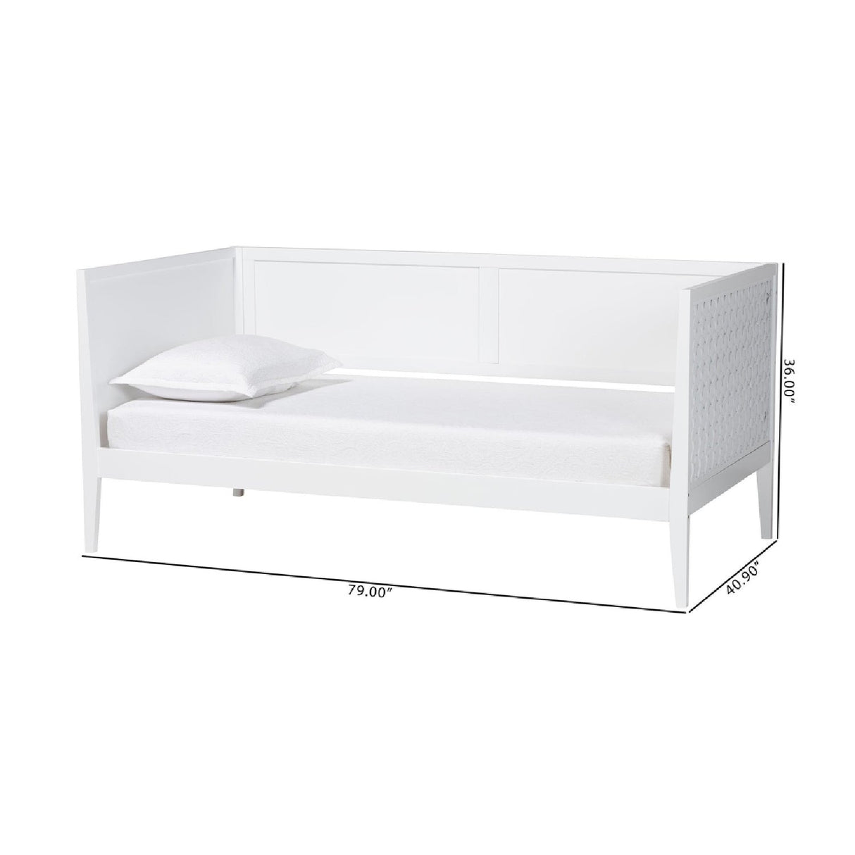 Modern European furniture - Modern Wood Daybed - www.oroa.com