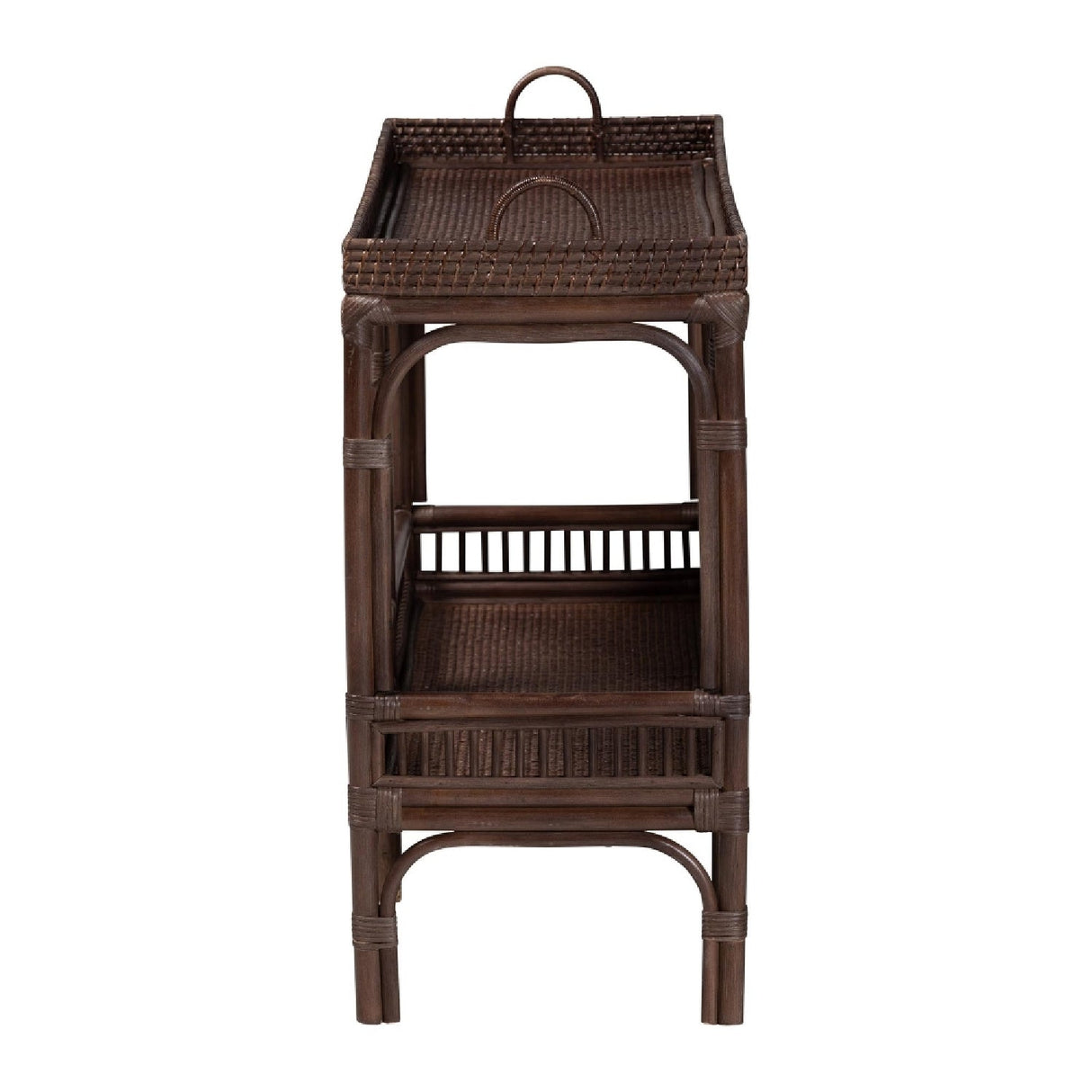 Modern European furniture - Woven Rattan Console Table - www.oroa.com
