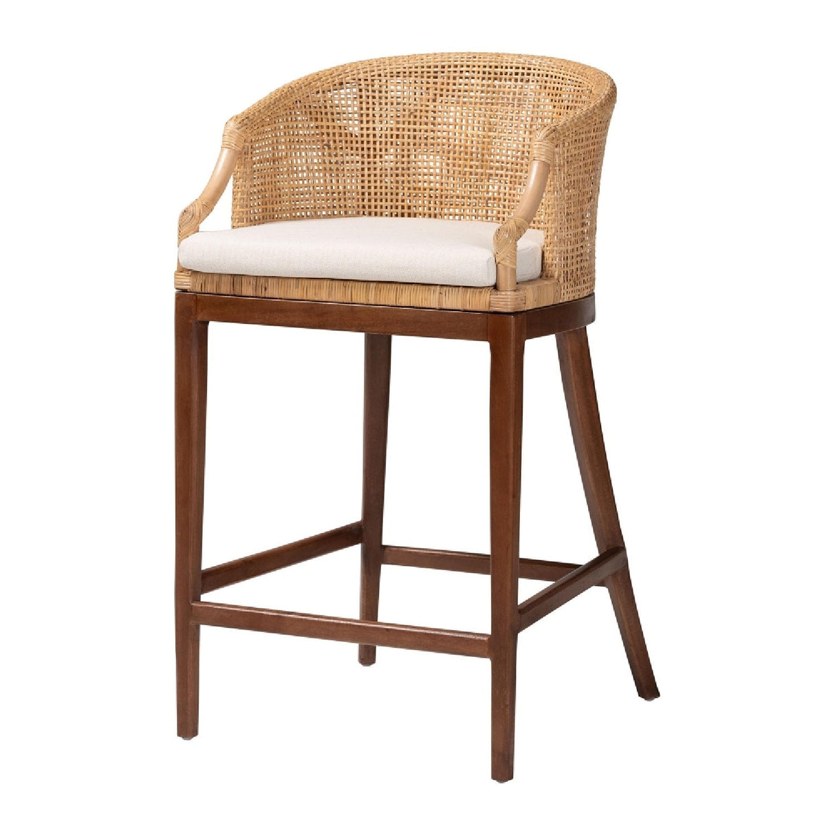 Modern European furniture - Rattan Bar Stool - www.oroa.com