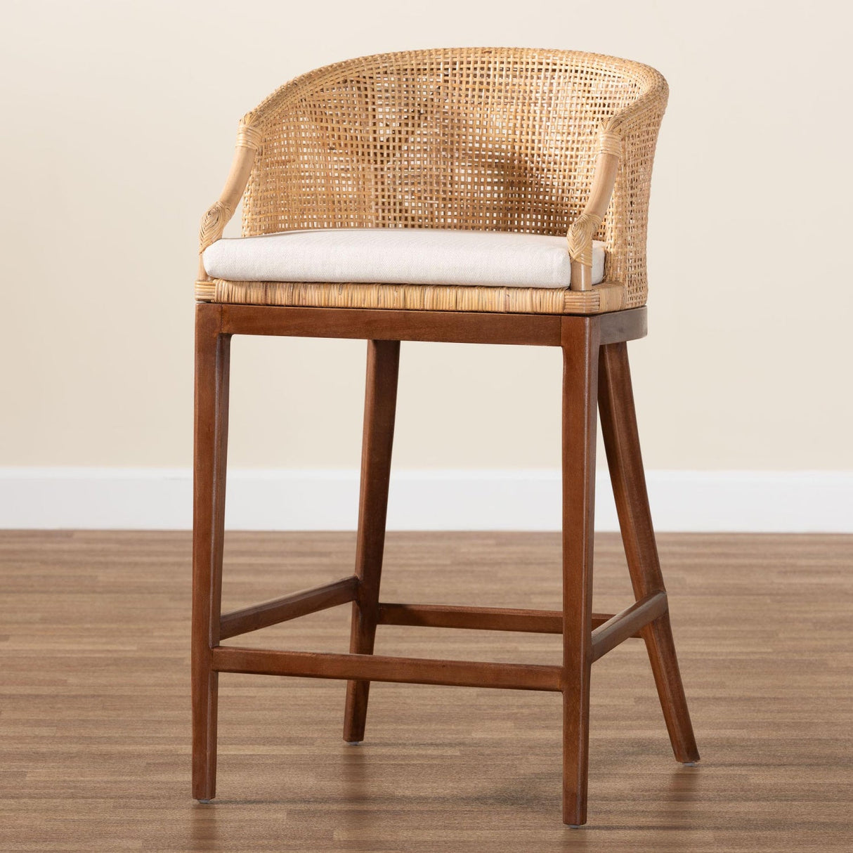 Modern European furniture - Rattan Bar Stool - www.oroa.com