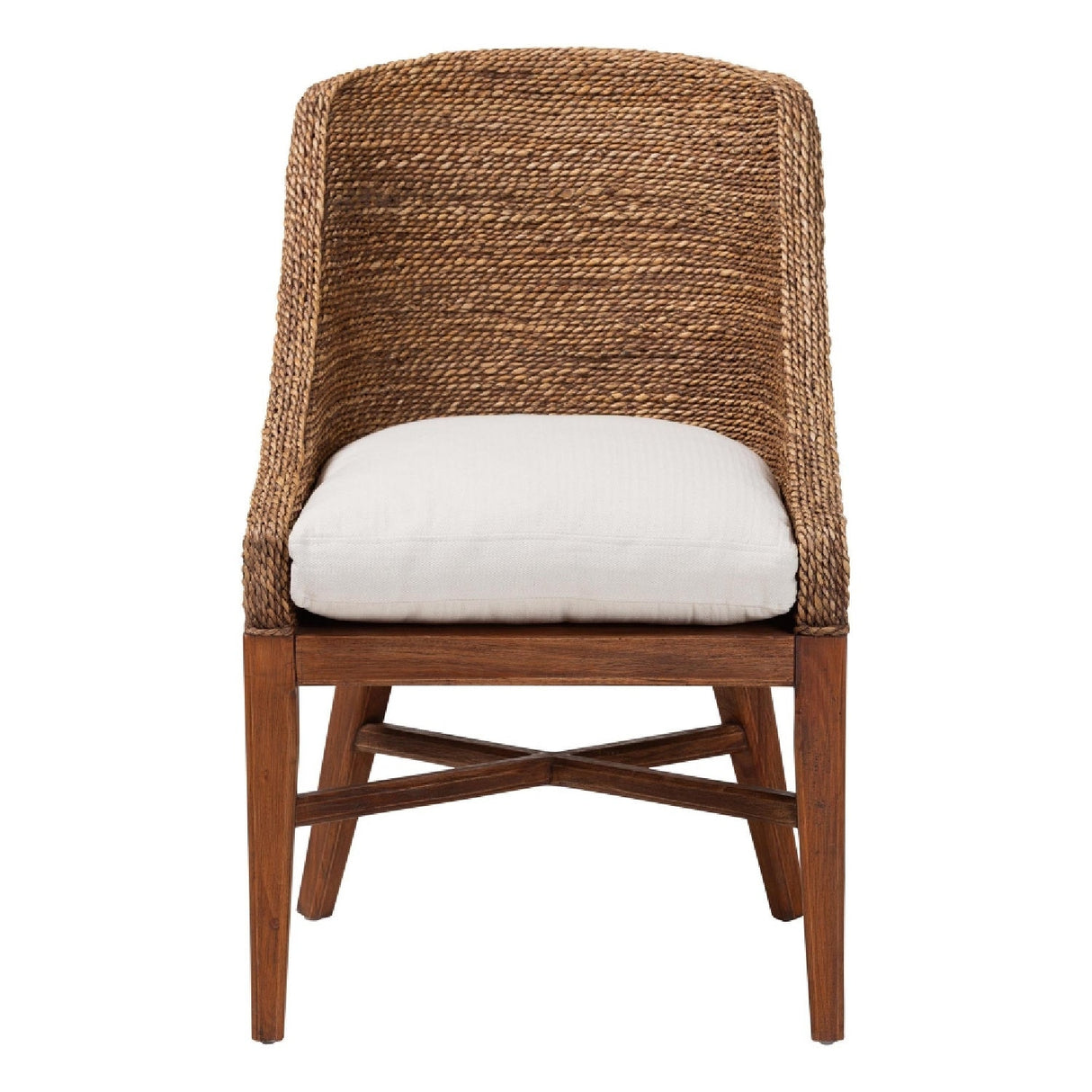 Modern European furniture - Woven Seagrass Dining Chair - www.oroa.com