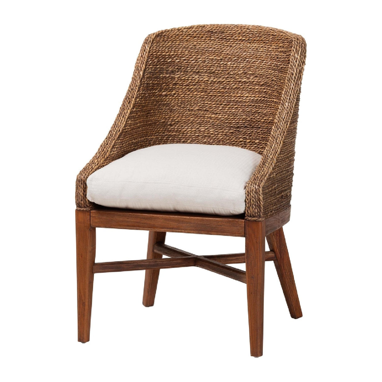 Modern European furniture - Woven Seagrass Dining Chair - www.oroa.com