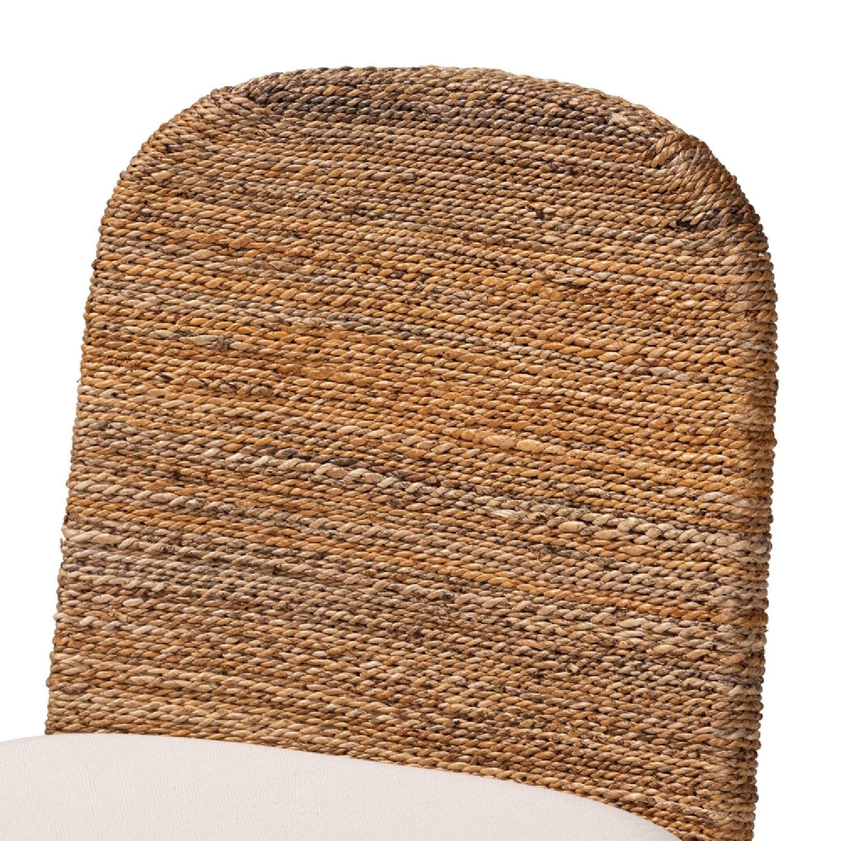 Modern European furniture - Acacia Wood Seagrass Dining Chairs (2) - www.oroa.com