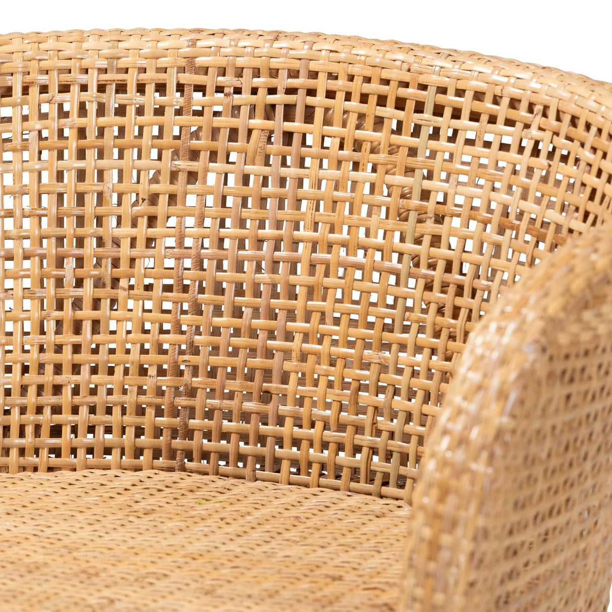 Modern European furniture - Curved Rattan Counter Stool - www.oroa.com
