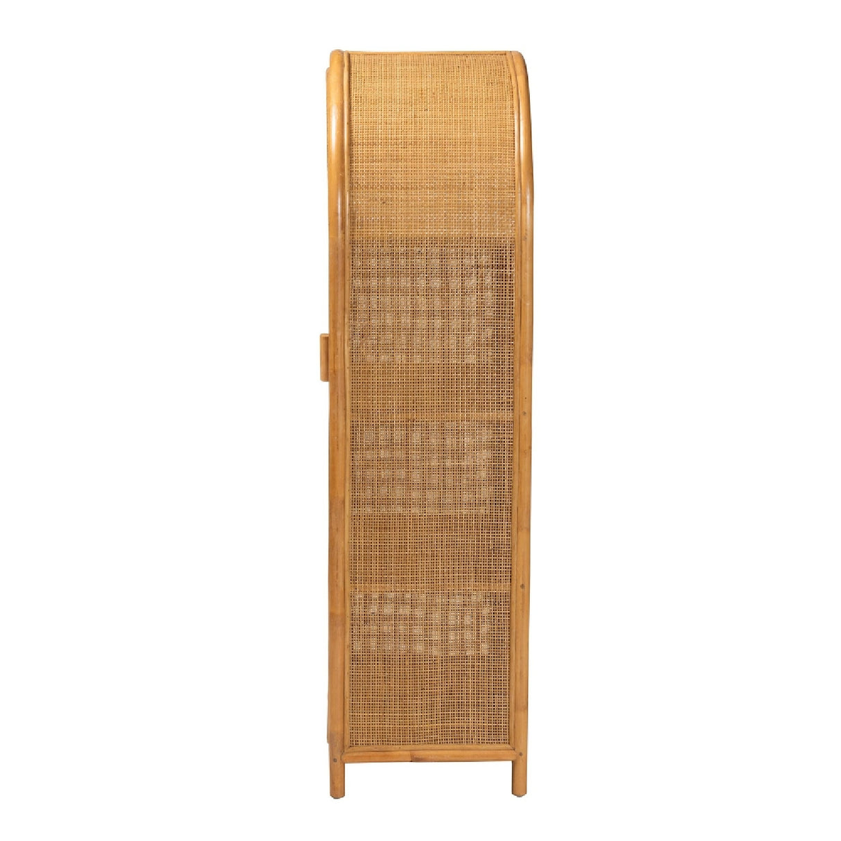 Arched Rattan 2-Door Cabinet – Paloma – rear view