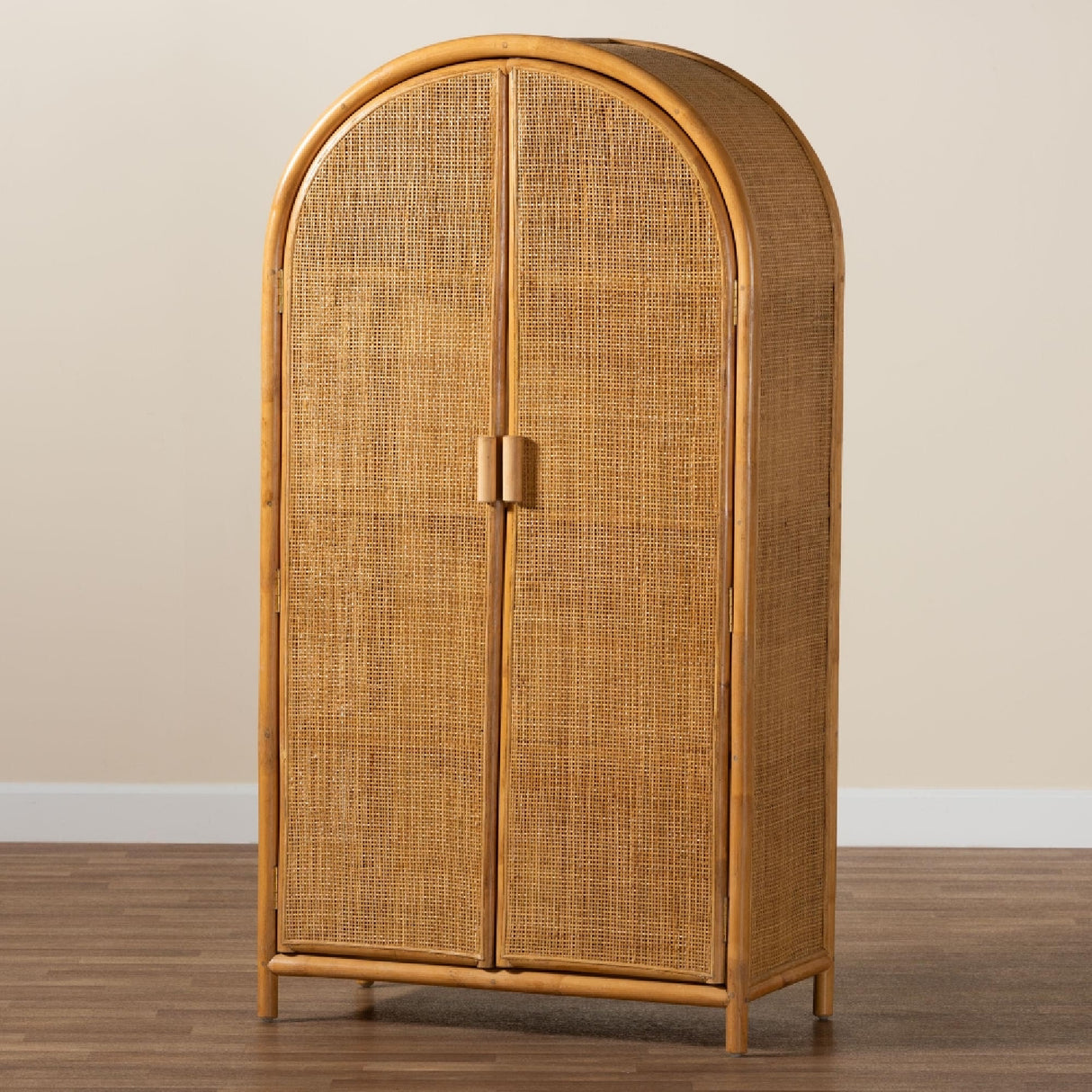 Arched Rattan 2-Door Cabinet – Paloma – alternate view 5